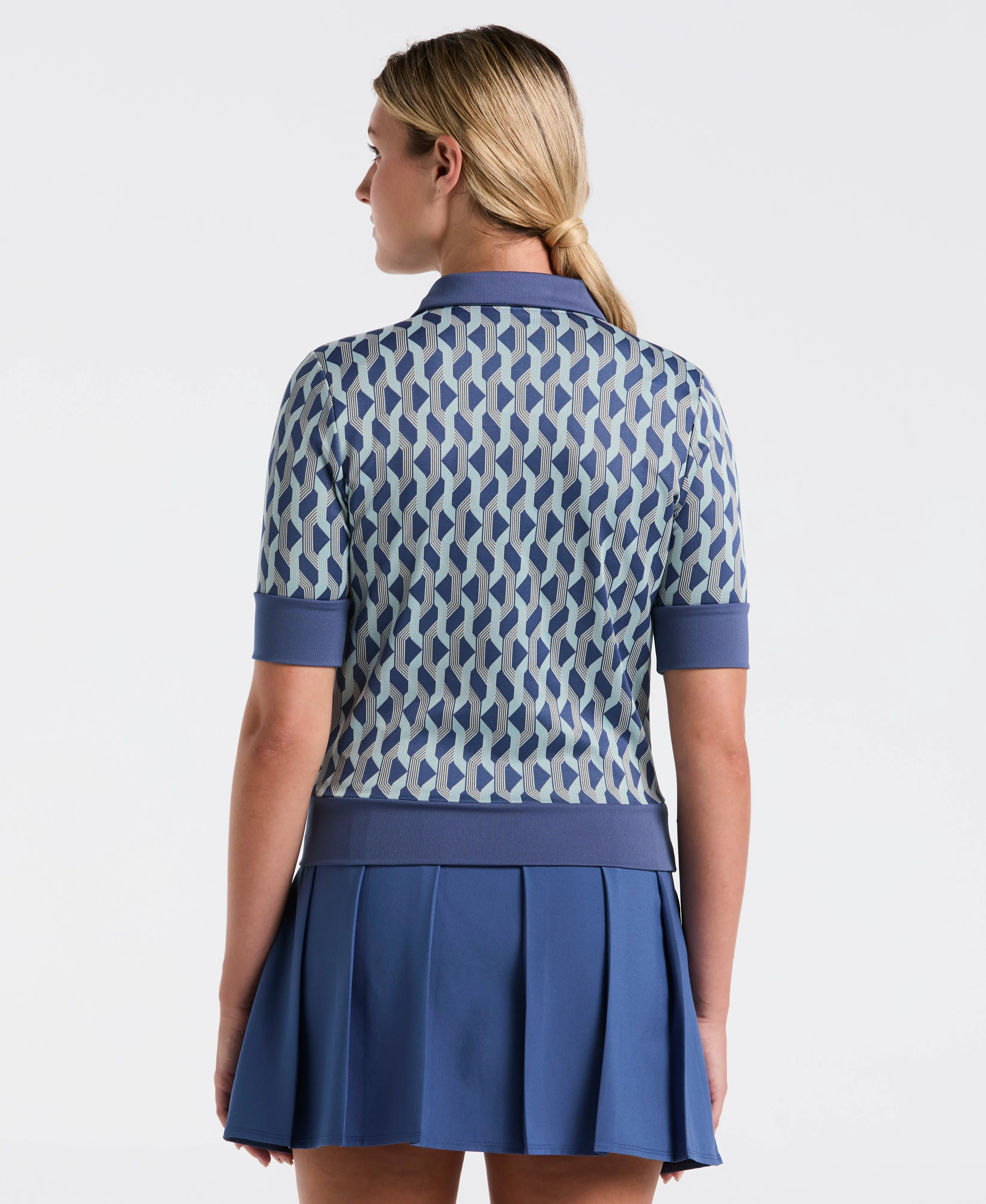 Women's Half Sleeve Geometric Shirt sold by Original Penguin product image thumbnail 2