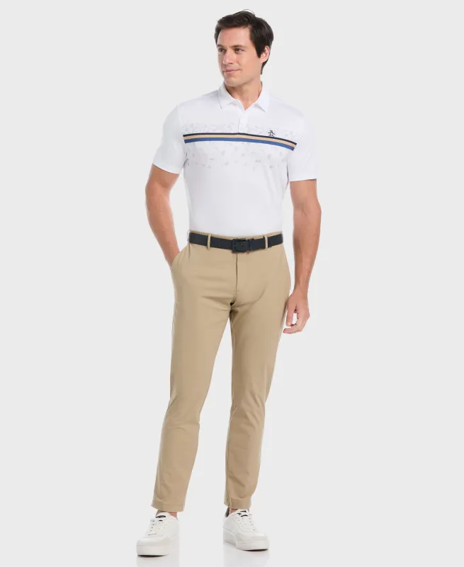 "Got Game" Stripe Novelty Golf Polo sold by Original Penguin