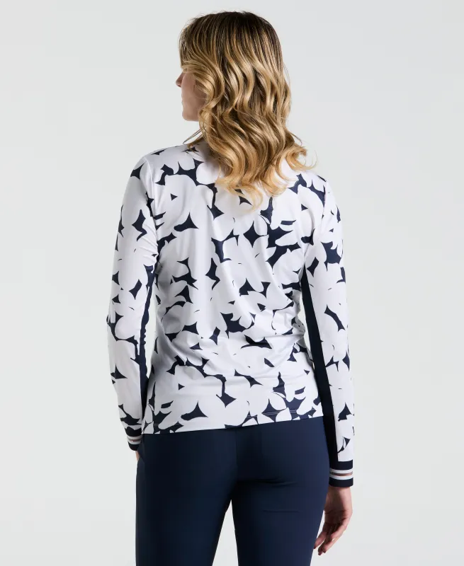 Women's Riviera Floral Golf Shirt sold by Original Penguin