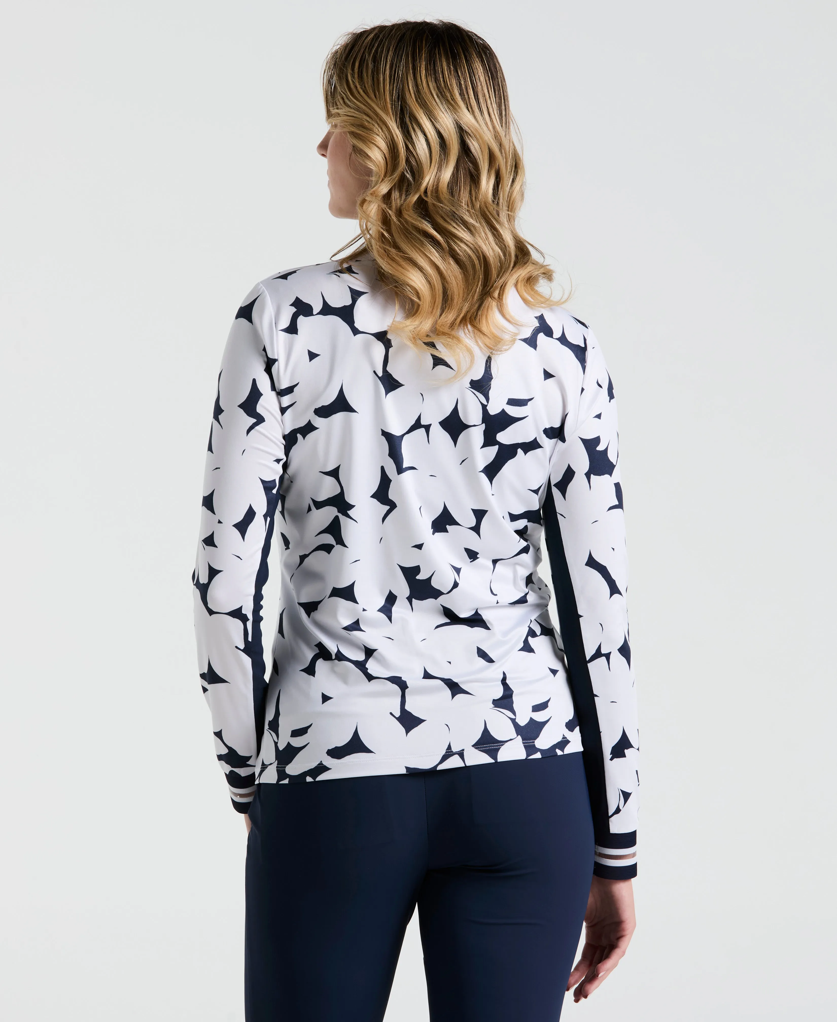 Women's Riviera Floral Golf Shirt sold by Original Penguin