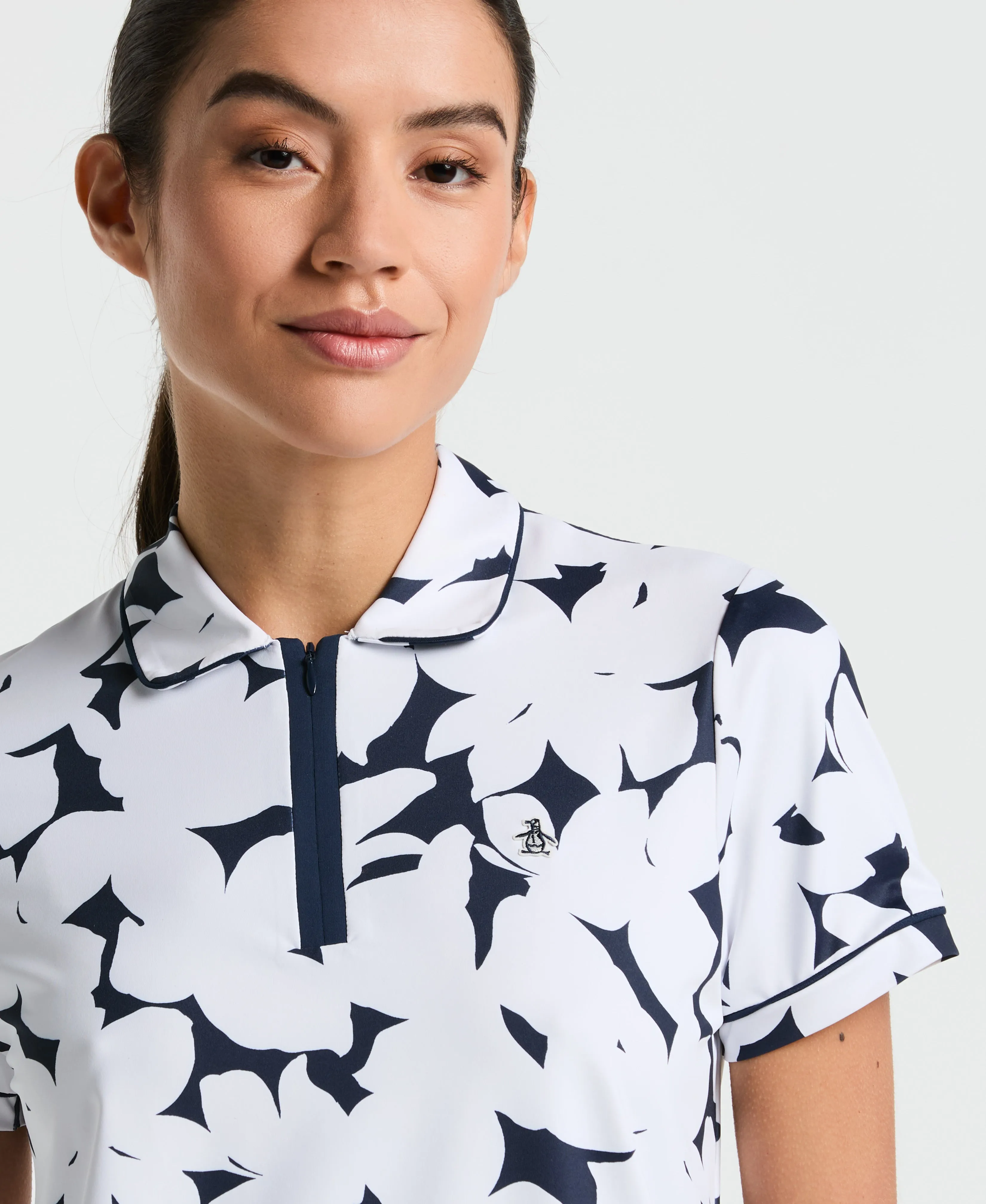 Women's Riviera Floral Golf Polo sold by Original Penguin product image thumbnail 2
