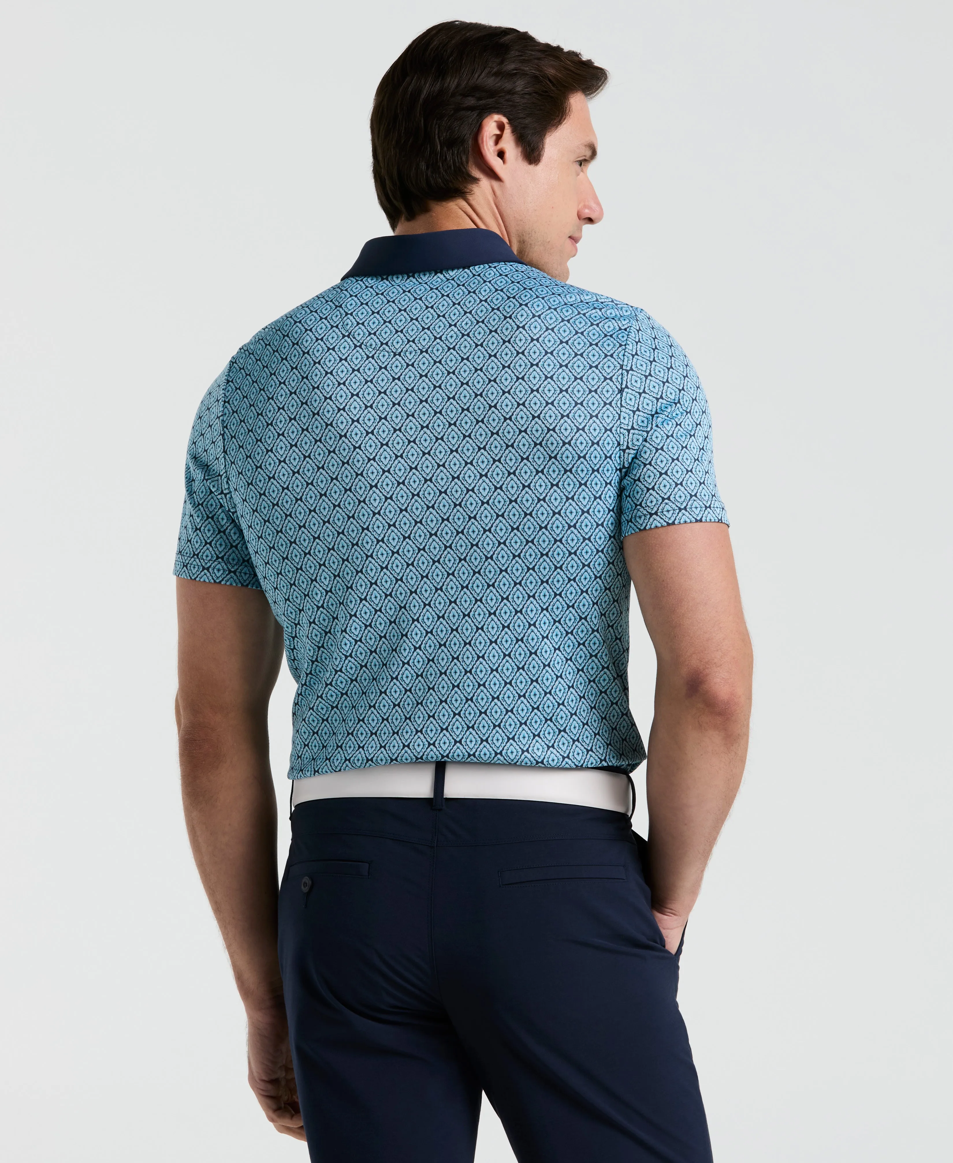 Bohemian Jacquard Golf Polo sold by Original Penguin product image thumbnail 4