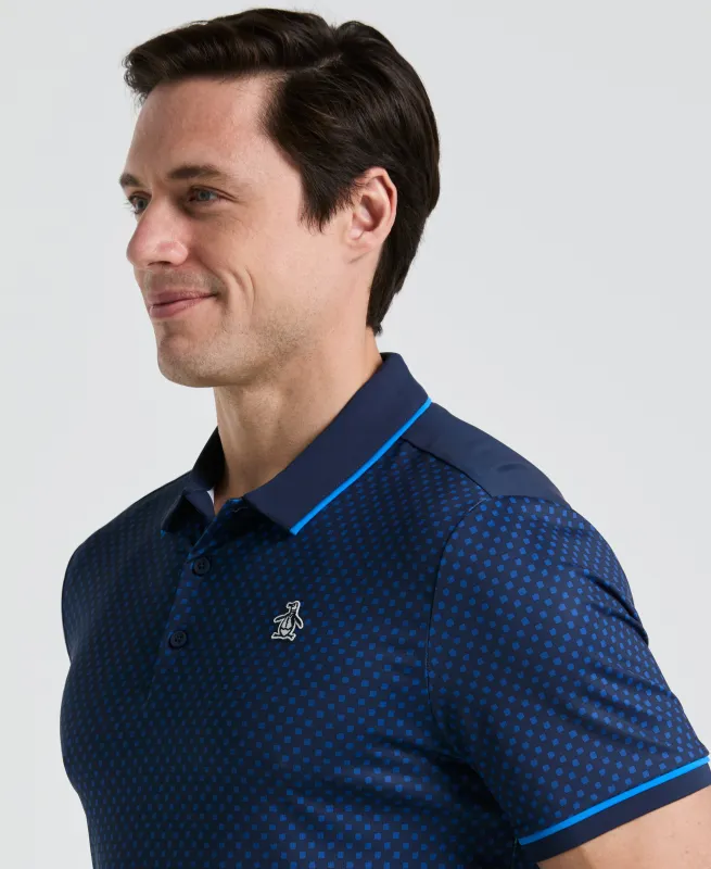 Engineered Novelty Caddy Printed Golf Polo sold by Original Penguin