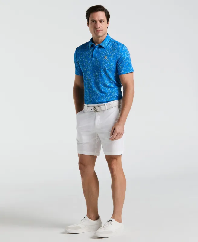 All-Over Micro Abstract Golf Polo sold by Original Penguin