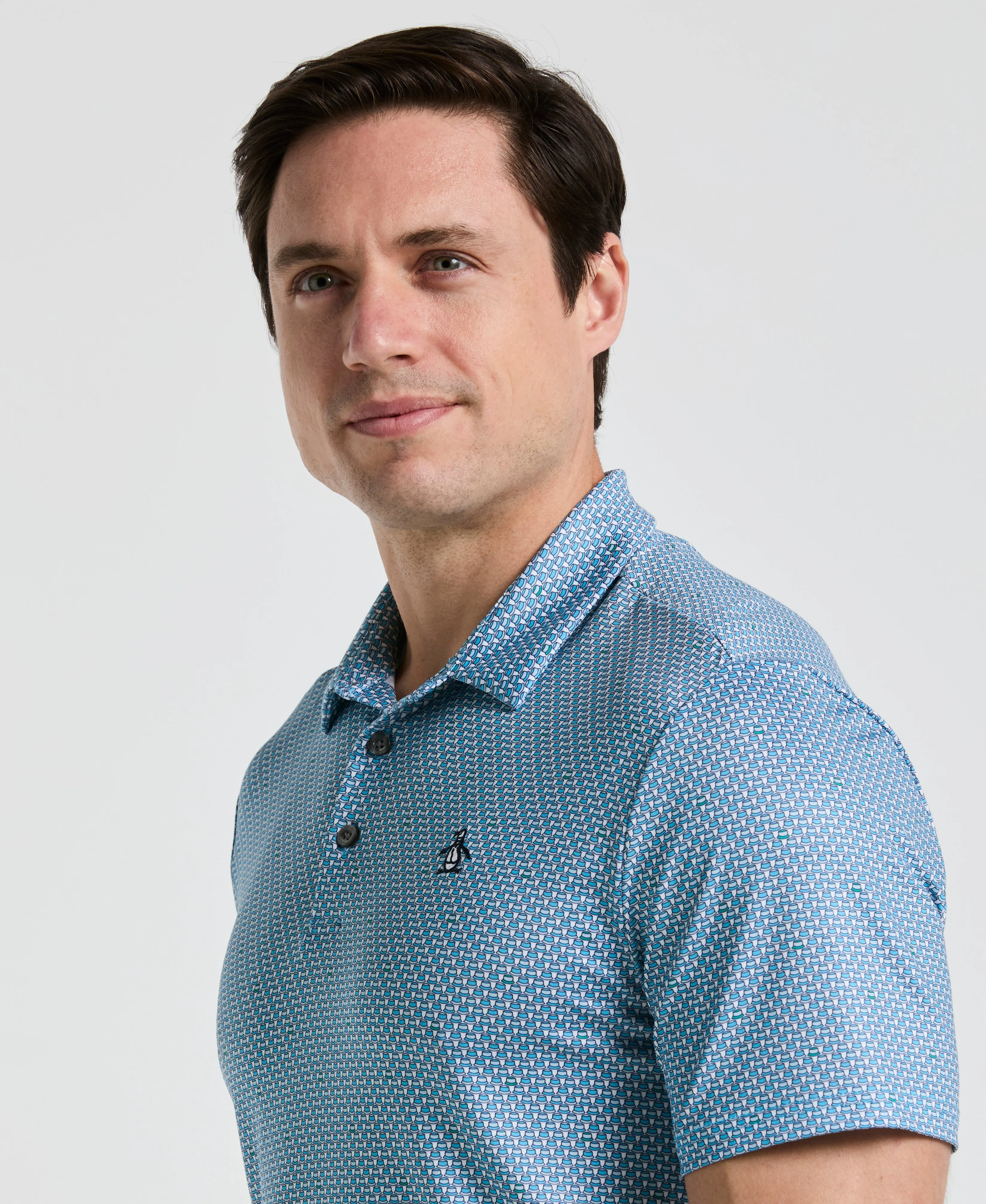 All-Over Micro Bucket Hat Golf Polo sold by Original Penguin product image thumbnail 2