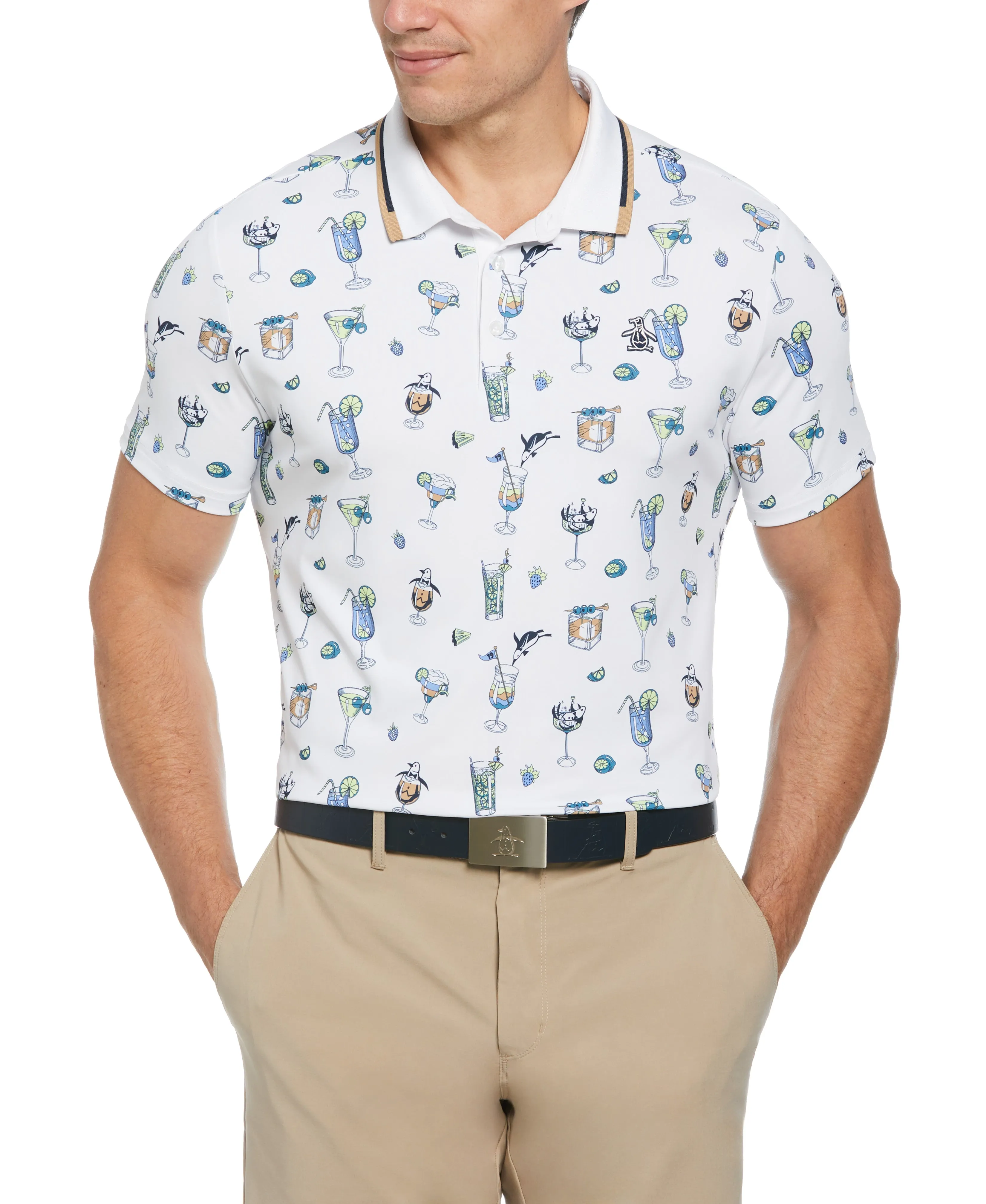 19th Hole Print Golf Polo sold by Original Penguin product image thumbnail 5