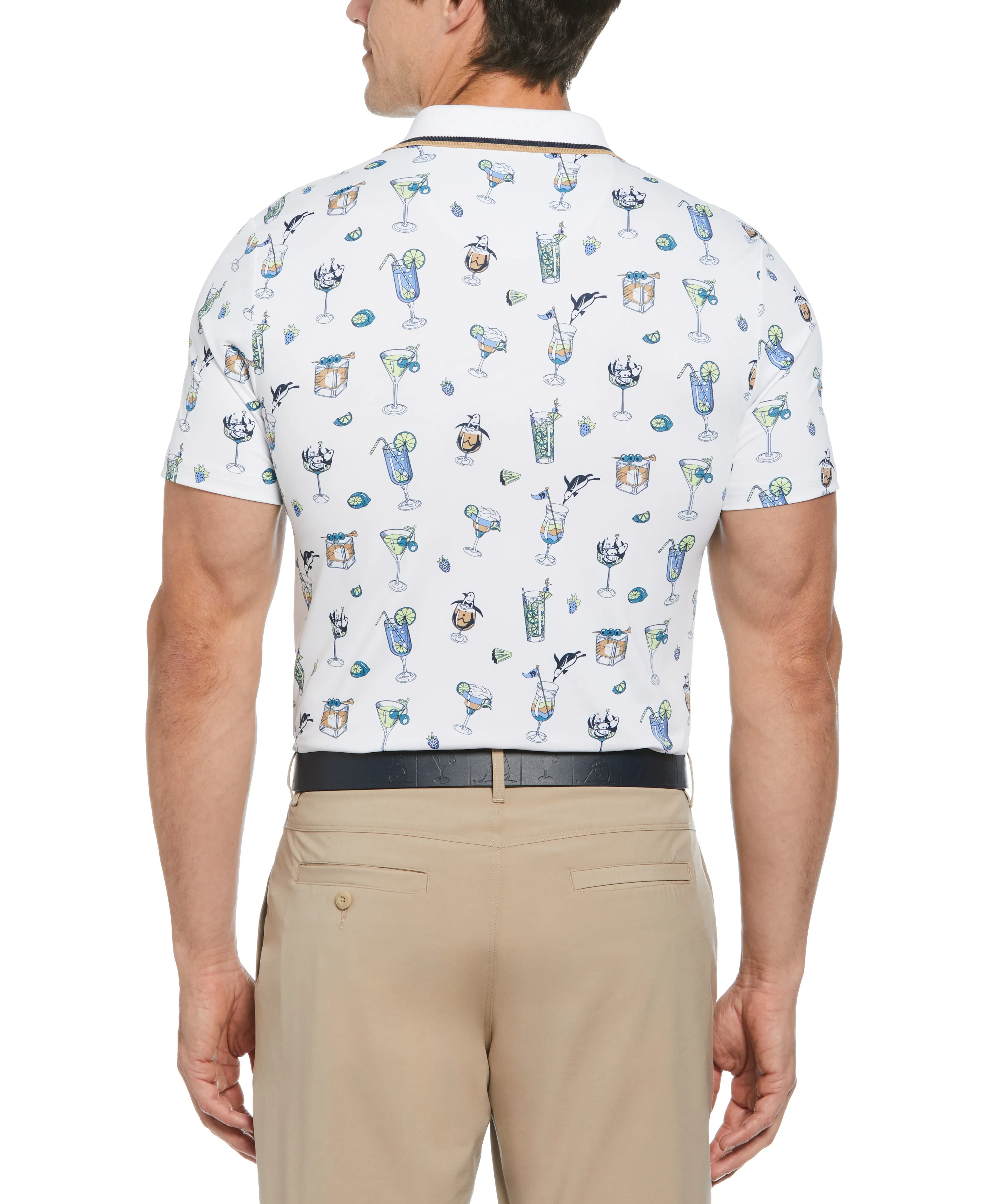 19th Hole Print Golf Polo sold by Original Penguin product image thumbnail 3