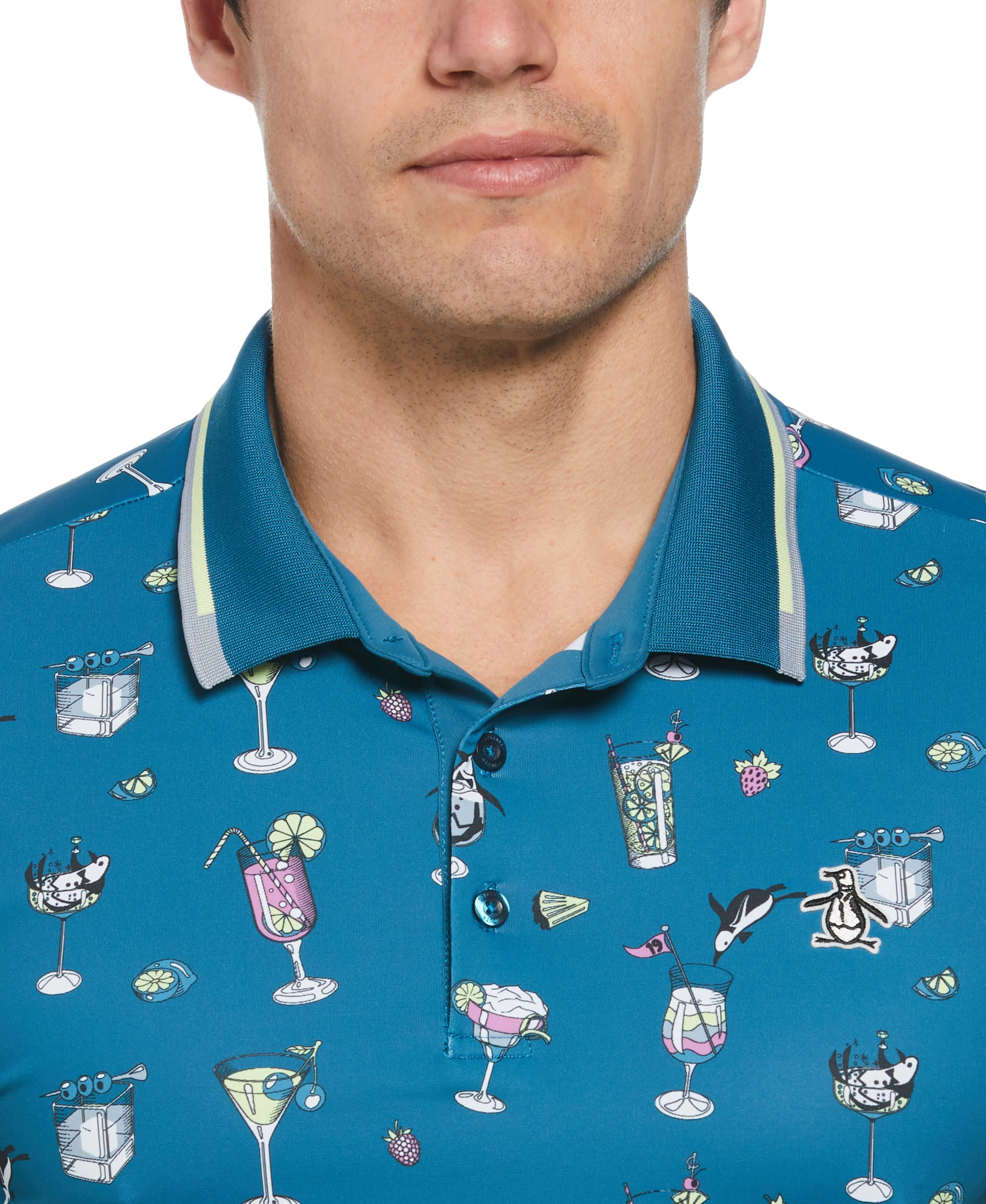 19th Hole Print Golf Polo sold by Original Penguin product image thumbnail 2