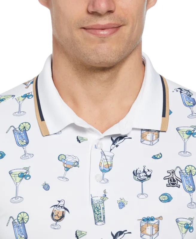 19th Hole Print Golf Polo sold by Original Penguin
