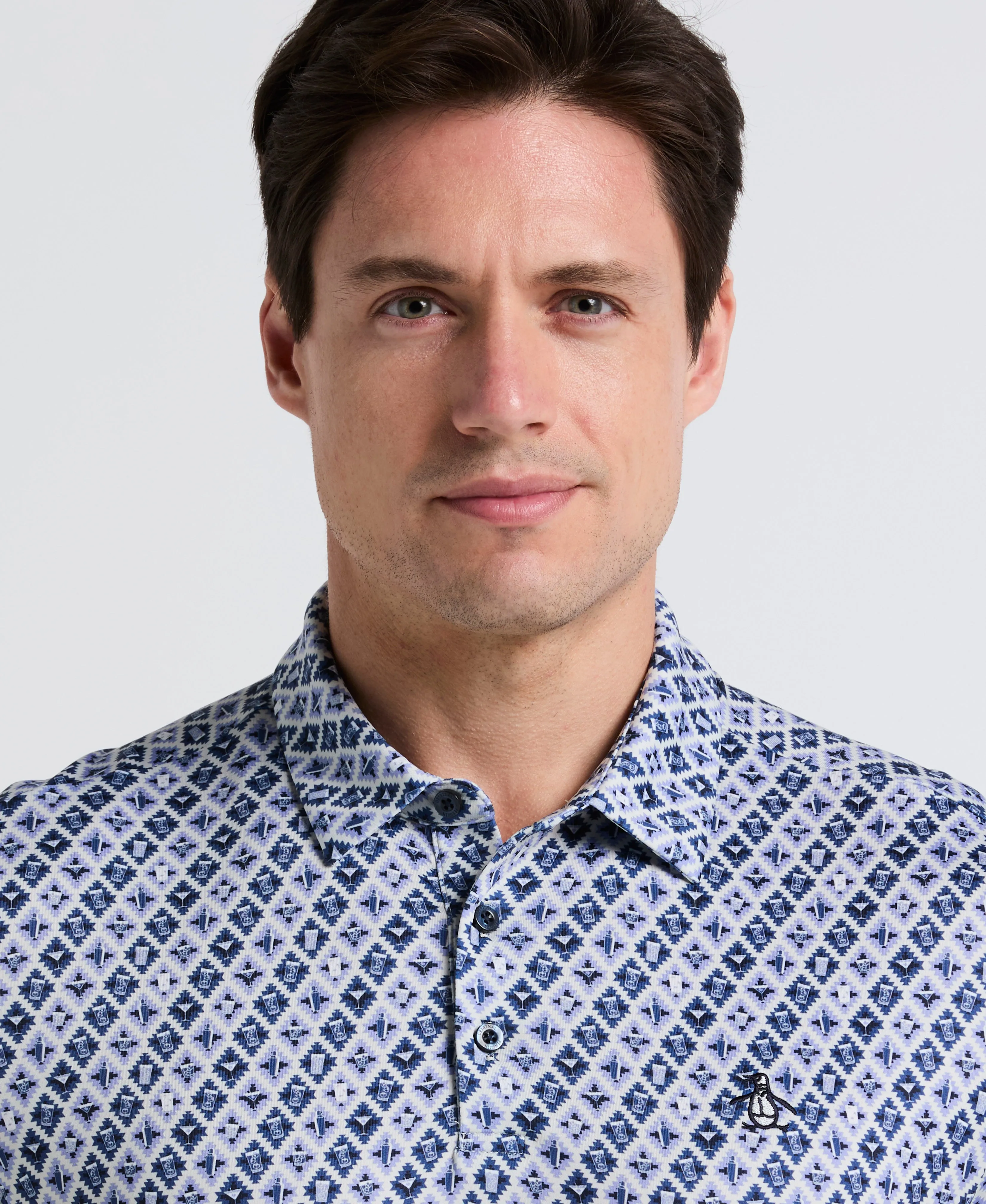 Pete's Batik Cocktail Golf Polo sold by Original Penguin product image thumbnail 5