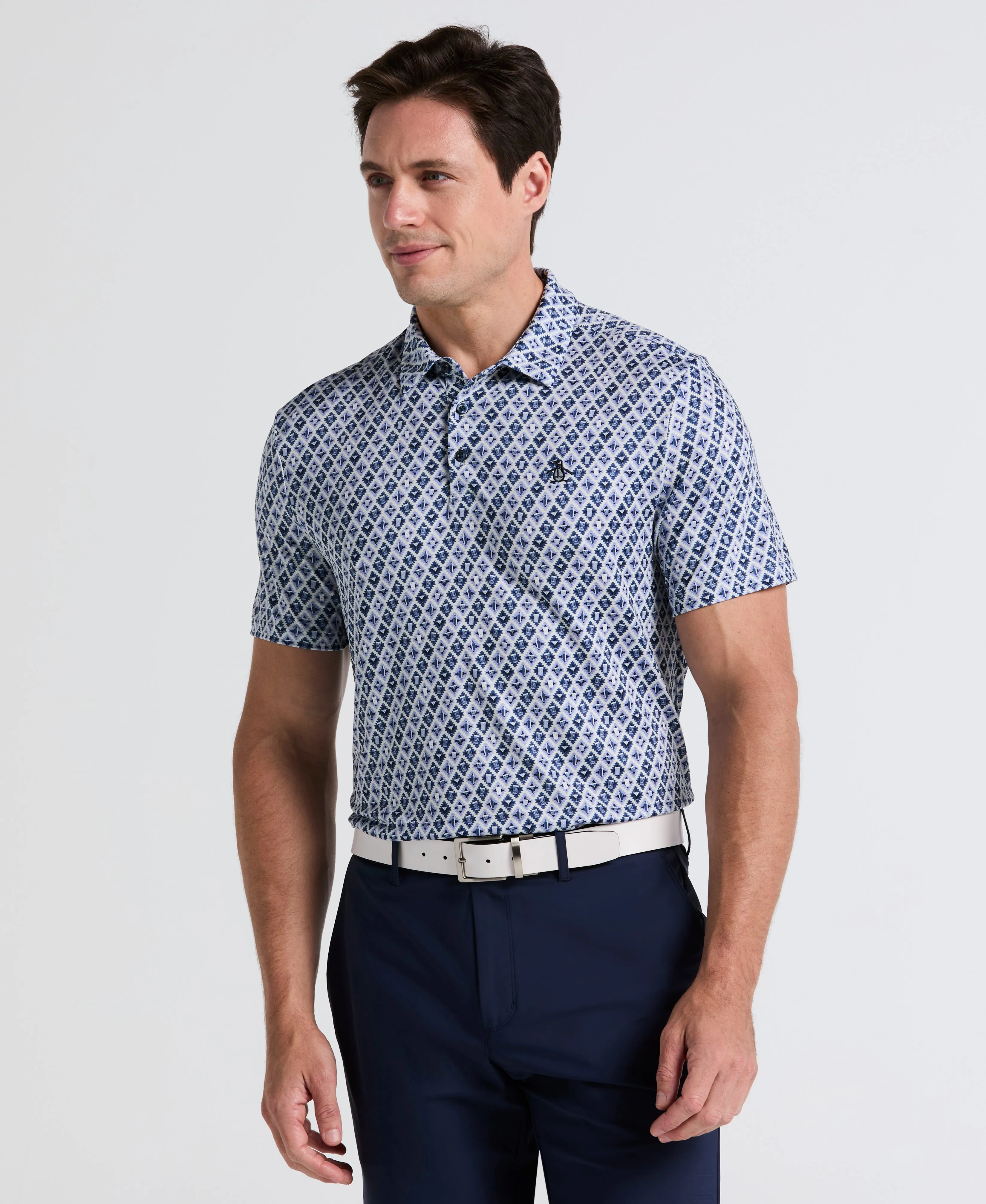 Pete's Batik Cocktail Golf Polo sold by Original Penguin product image thumbnail 4