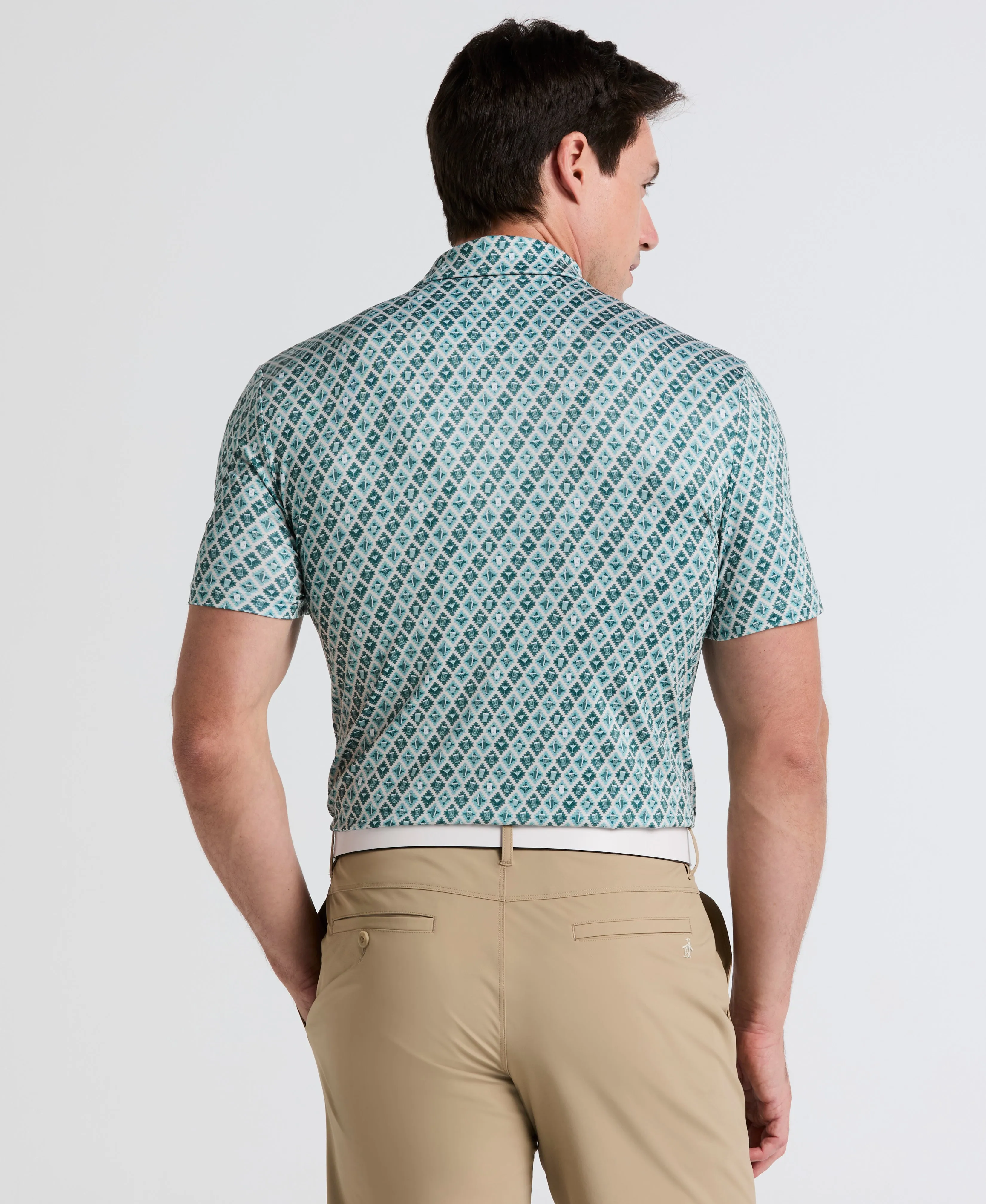 Pete's Batik Cocktail Golf Polo sold by Original Penguin product image thumbnail 2