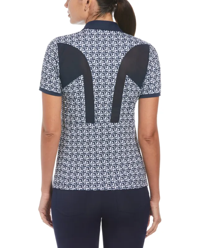 Women's Geometric Golf Polo sold by Original Penguin