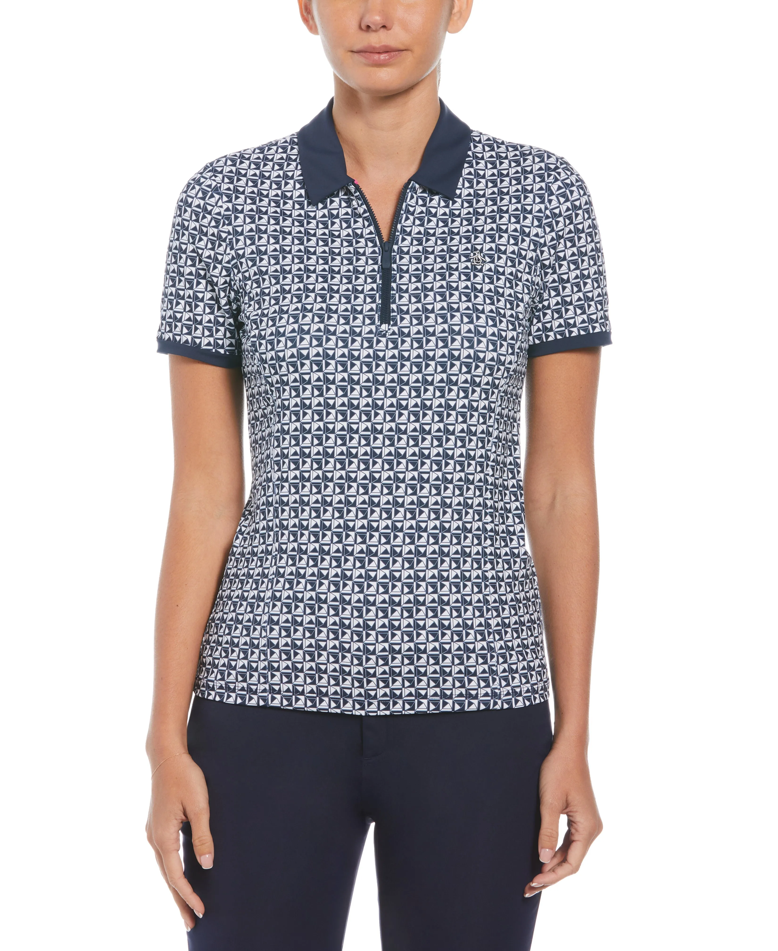 Women's Geometric Golf Polo sold by Original Penguin product image thumbnail 2
