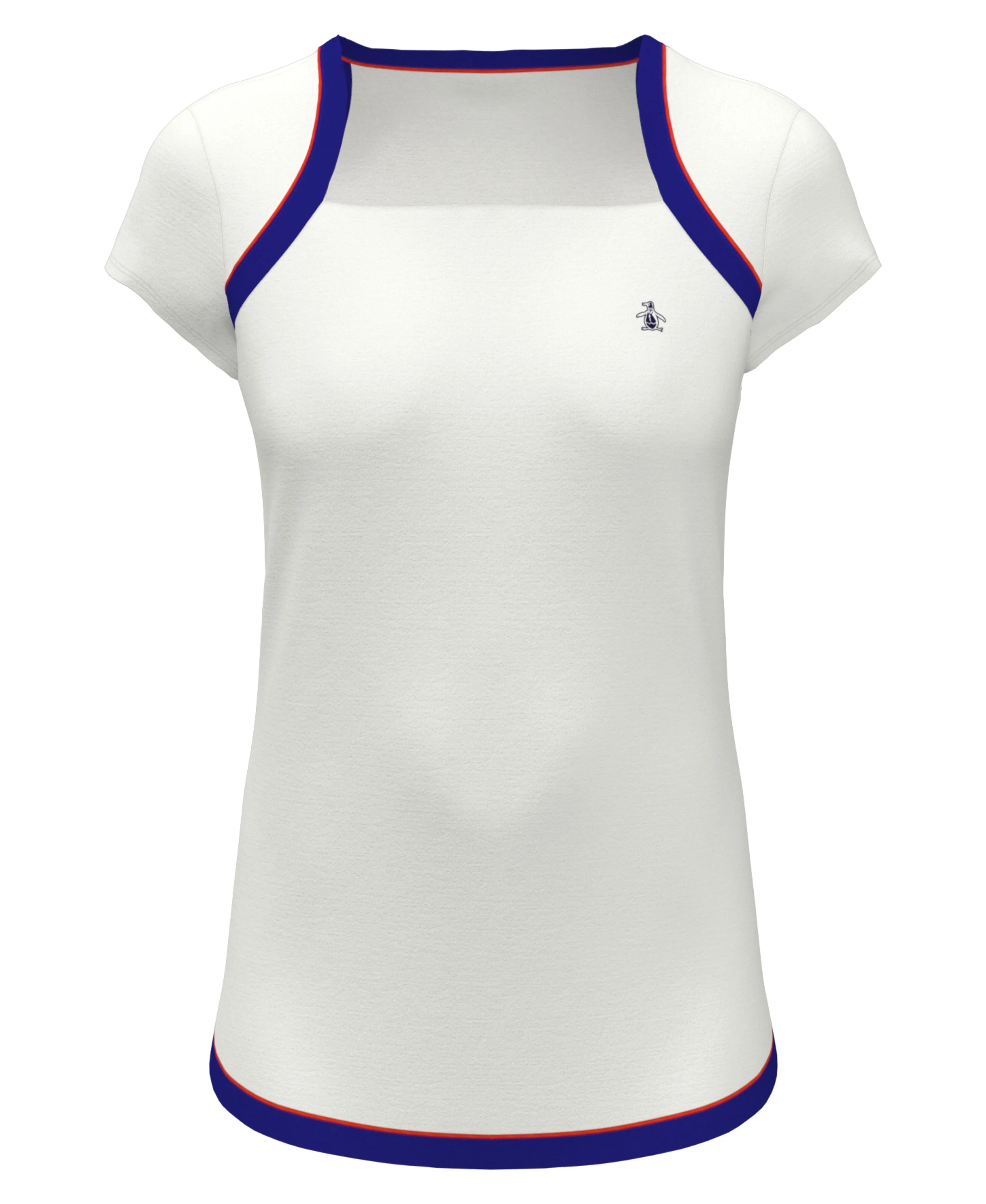 Women's Square Neckline Golf Shirt sold by Original Penguin product image thumbnail 2