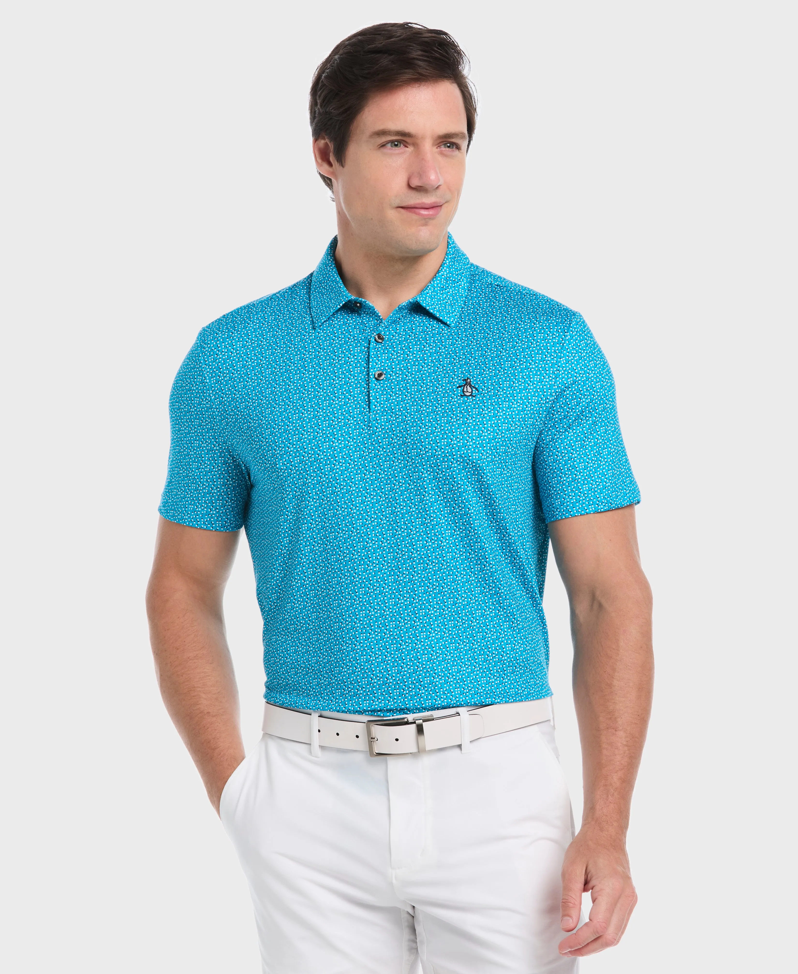 Pete's Golf Ball Golf Polo sold by Original Penguin