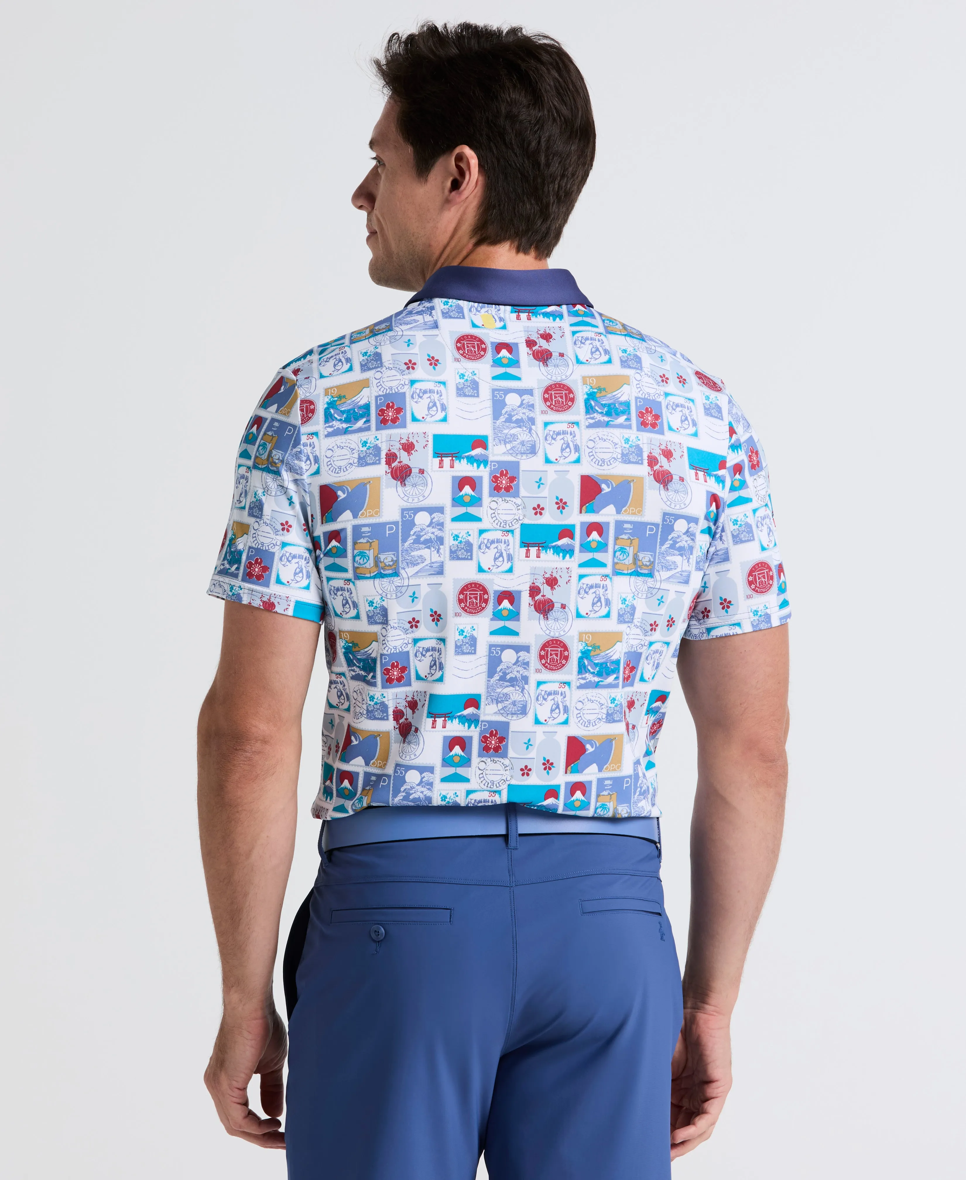 Pete's Stamp Statement Golf Polo sold by Original Penguin product image thumbnail 4