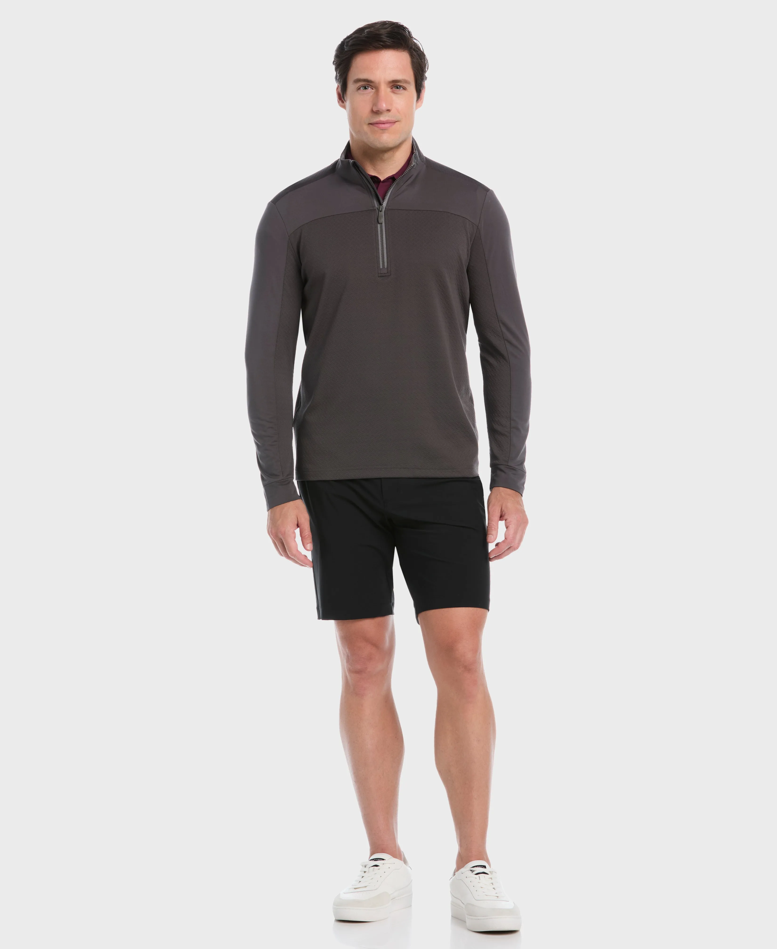 Mixed Media Quarter Zip Pull-Over sold by Original Penguin product image thumbnail 4