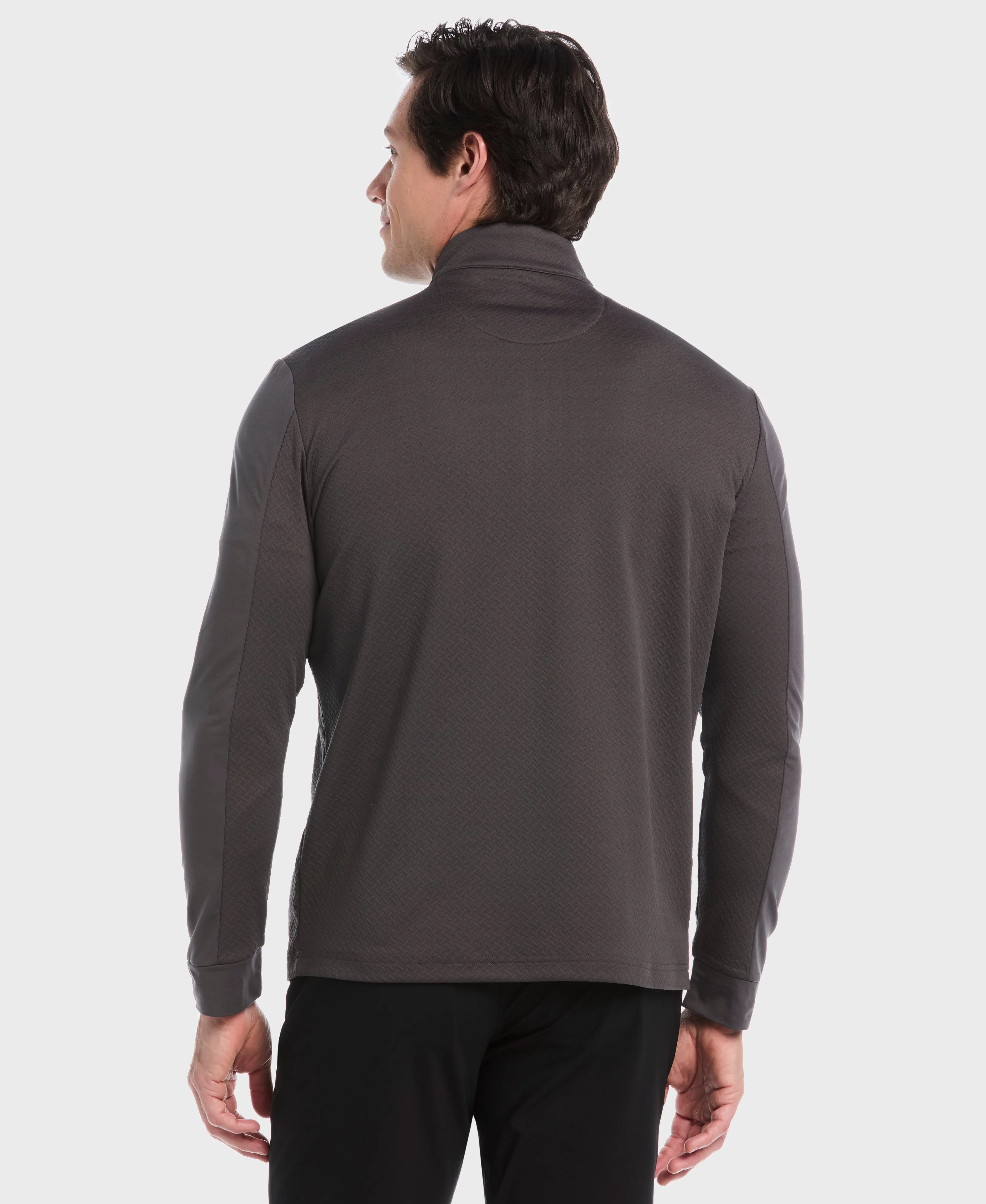 Mixed Media Quarter Zip Pull-Over sold by Original Penguin product image thumbnail 5