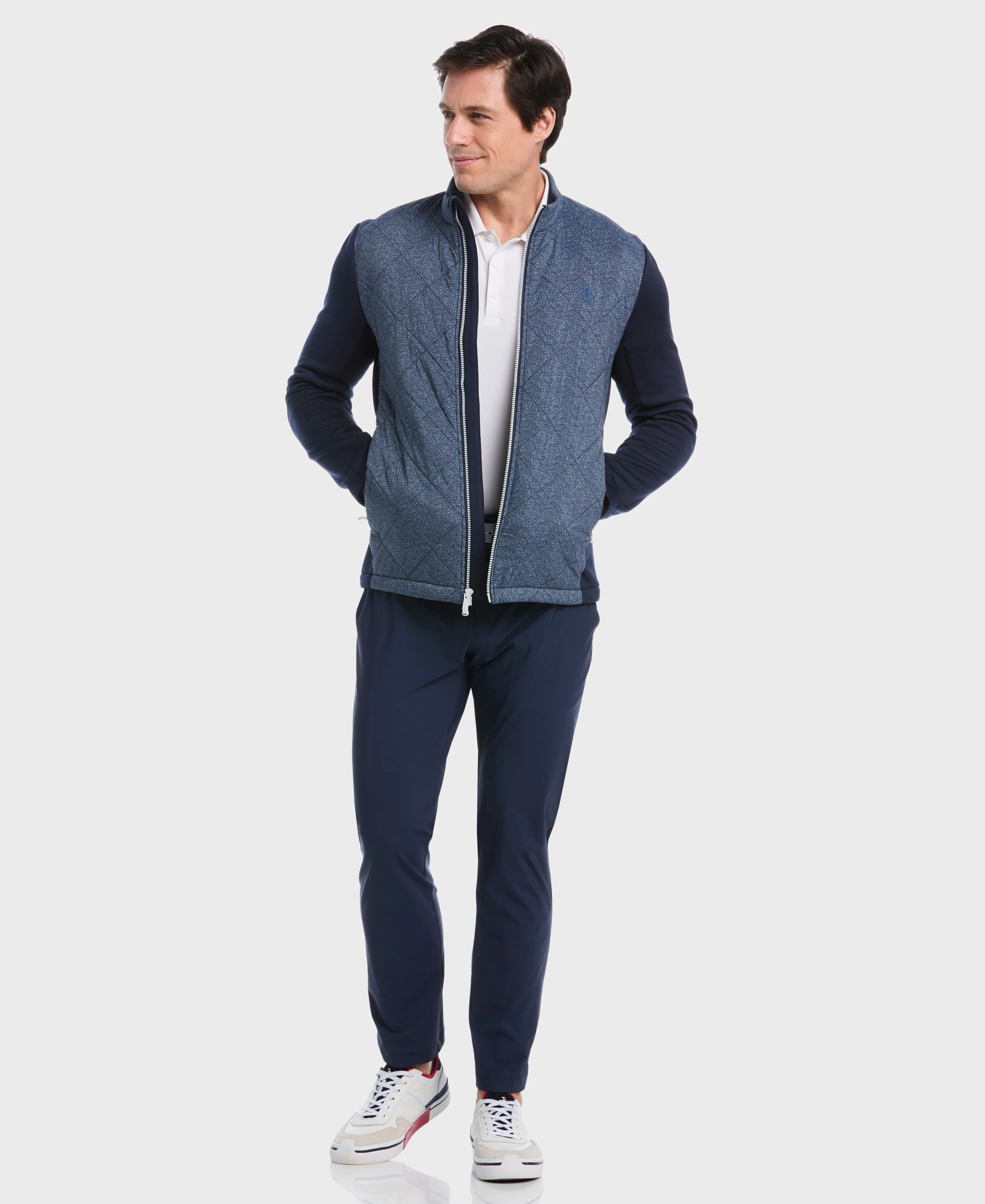 Full Zip Insulated Piping Jacket sold by Original Penguin product image thumbnail 4