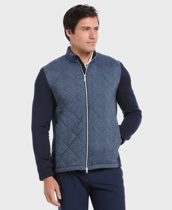 Full Zip Insulated Piping Jacket sold by Original Penguin