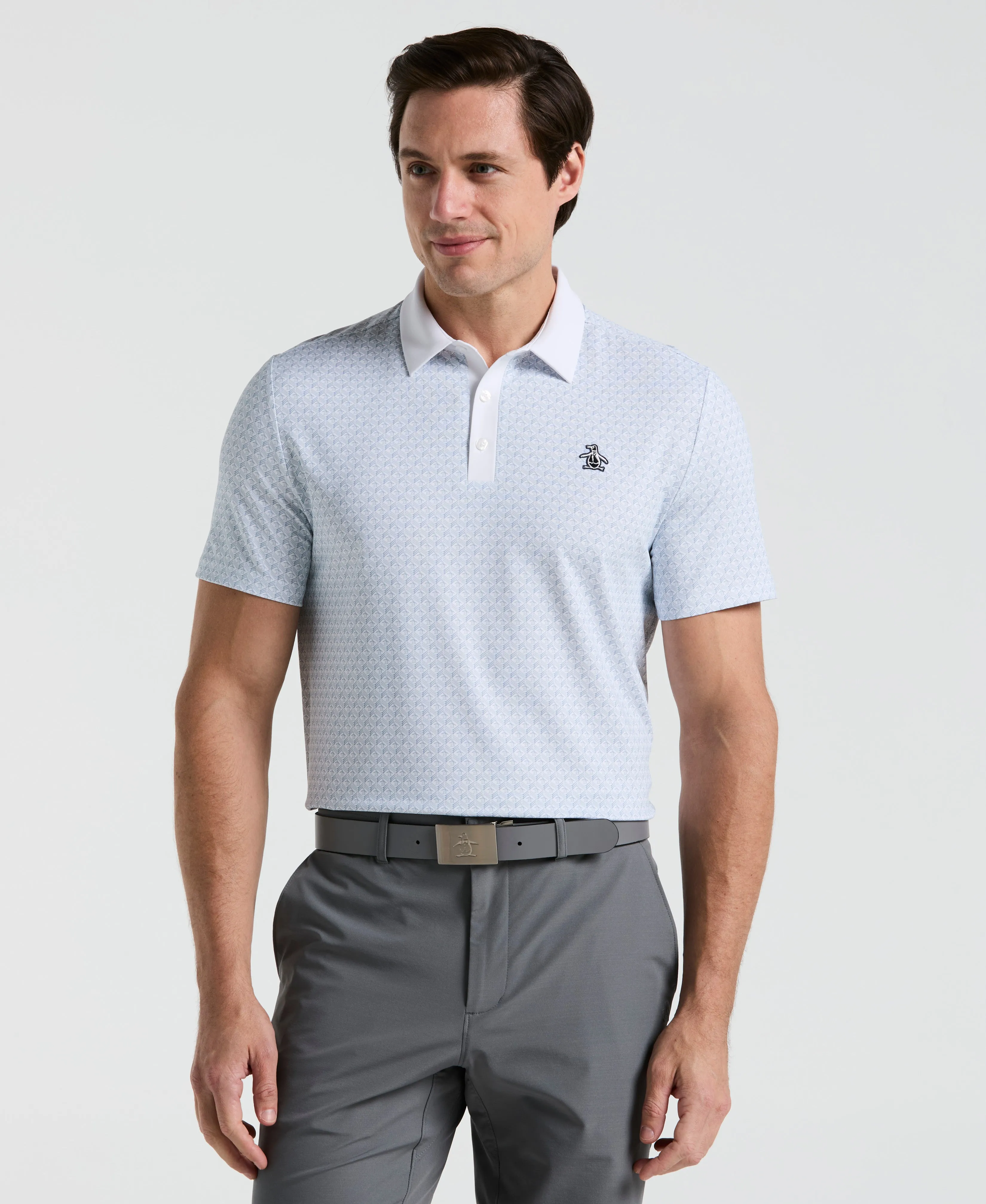 Pete's Tee Time Golf Polo sold by Original Penguin
