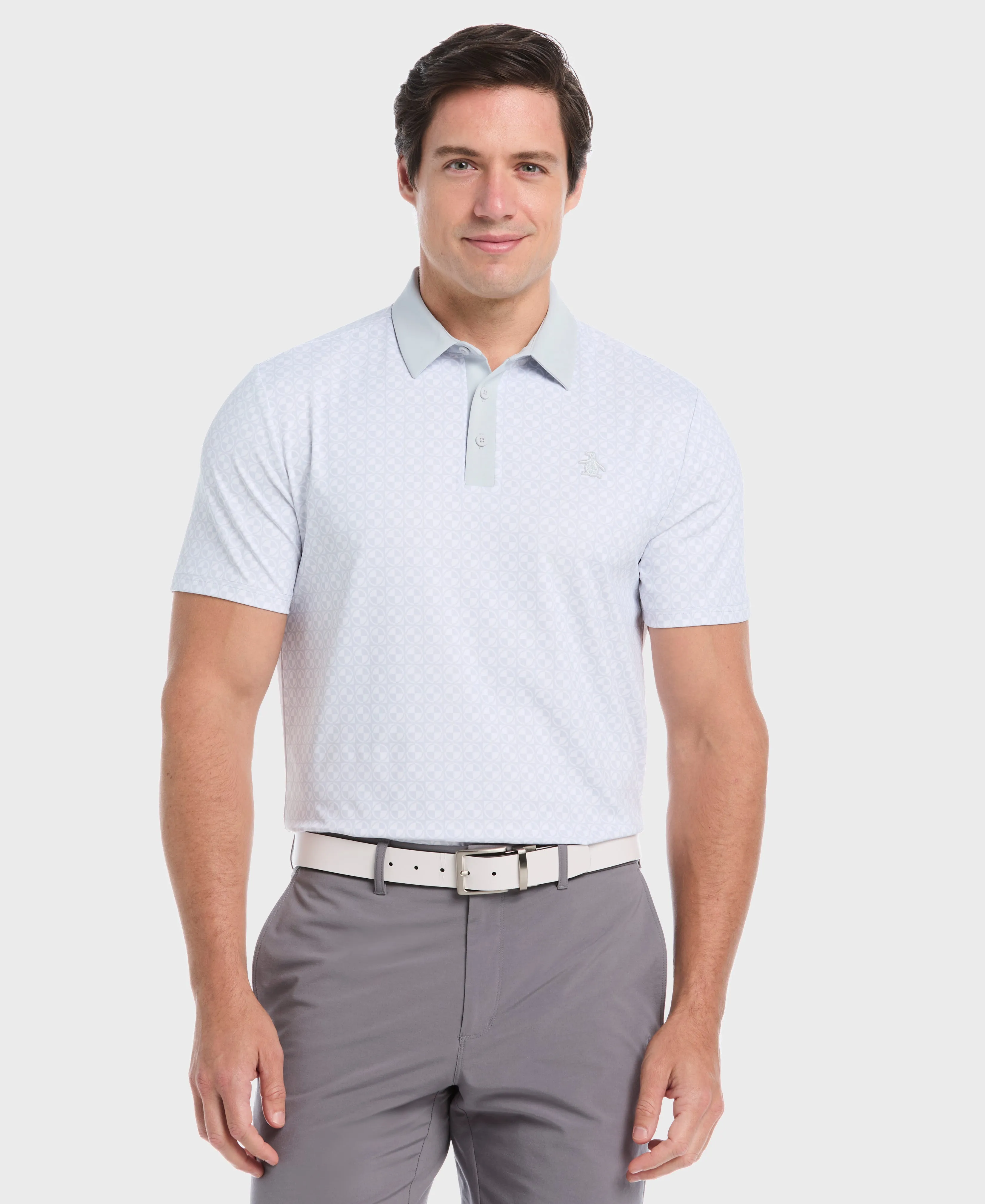 Pete's Geo Color Block Golf Polo sold by Original Penguin product image thumbnail 4