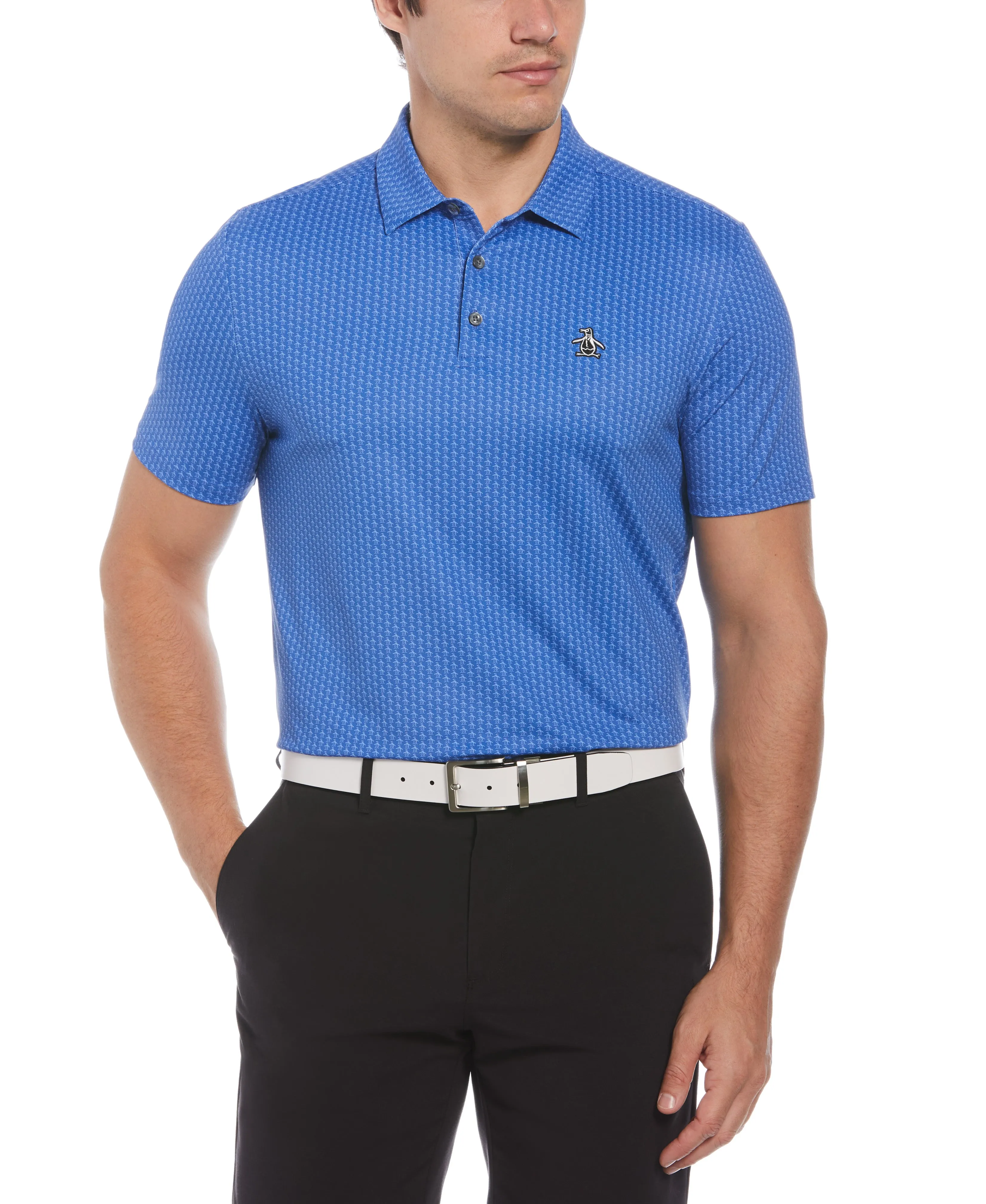 All-Over Pete Print Golf Polo sold by Original Penguin product image thumbnail 3