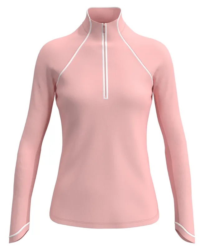 Women's Quarter Zip Tennis Shirt sold by Original Penguin