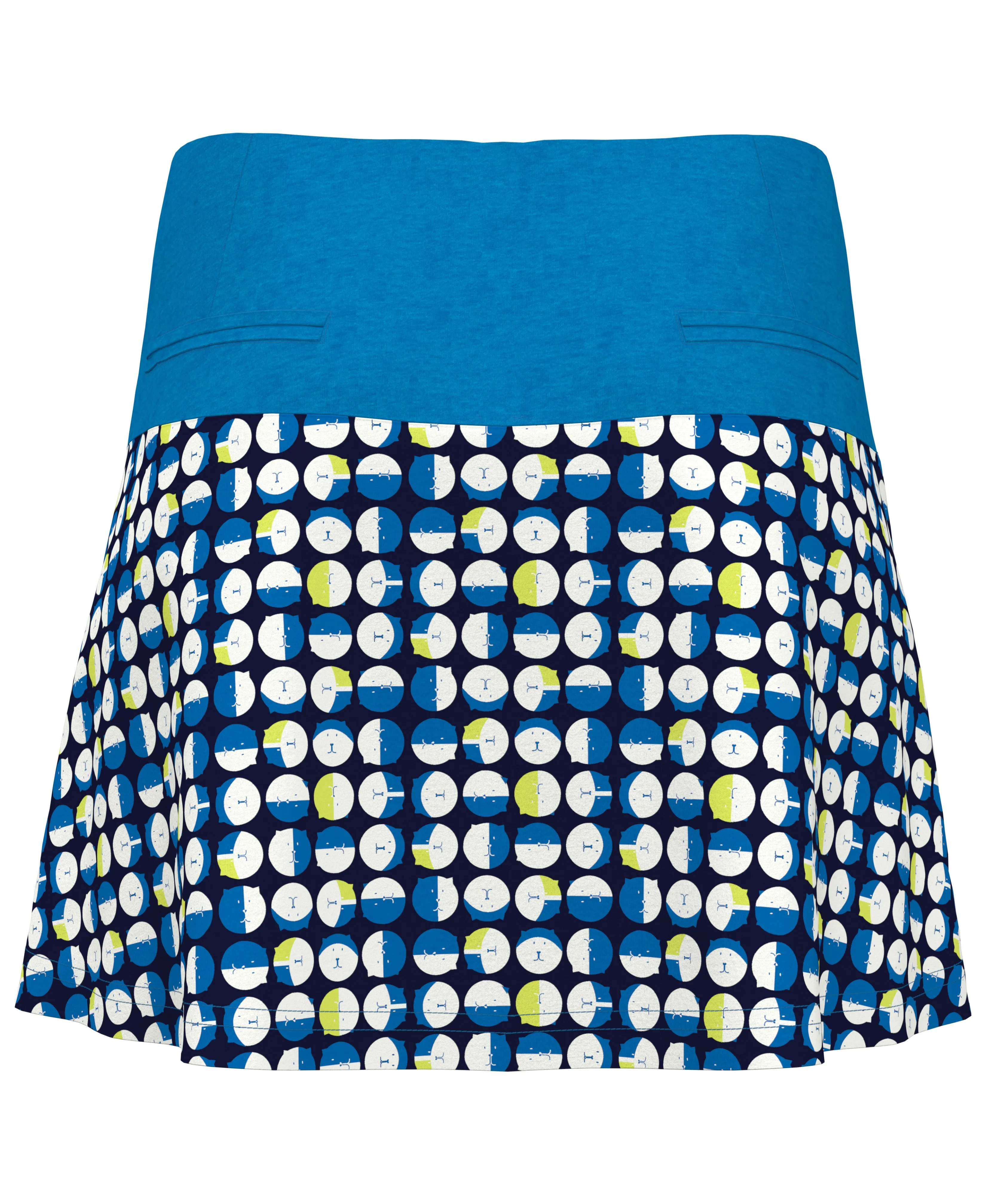 Women's 4" Kitten Color Block Golf Skort sold by Original Penguin product image thumbnail 3
