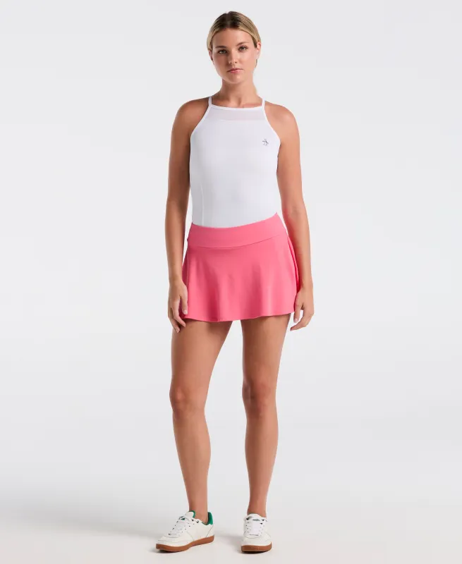 Women's 13" Jacquard Grid Tennis Skort sold by Original Penguin