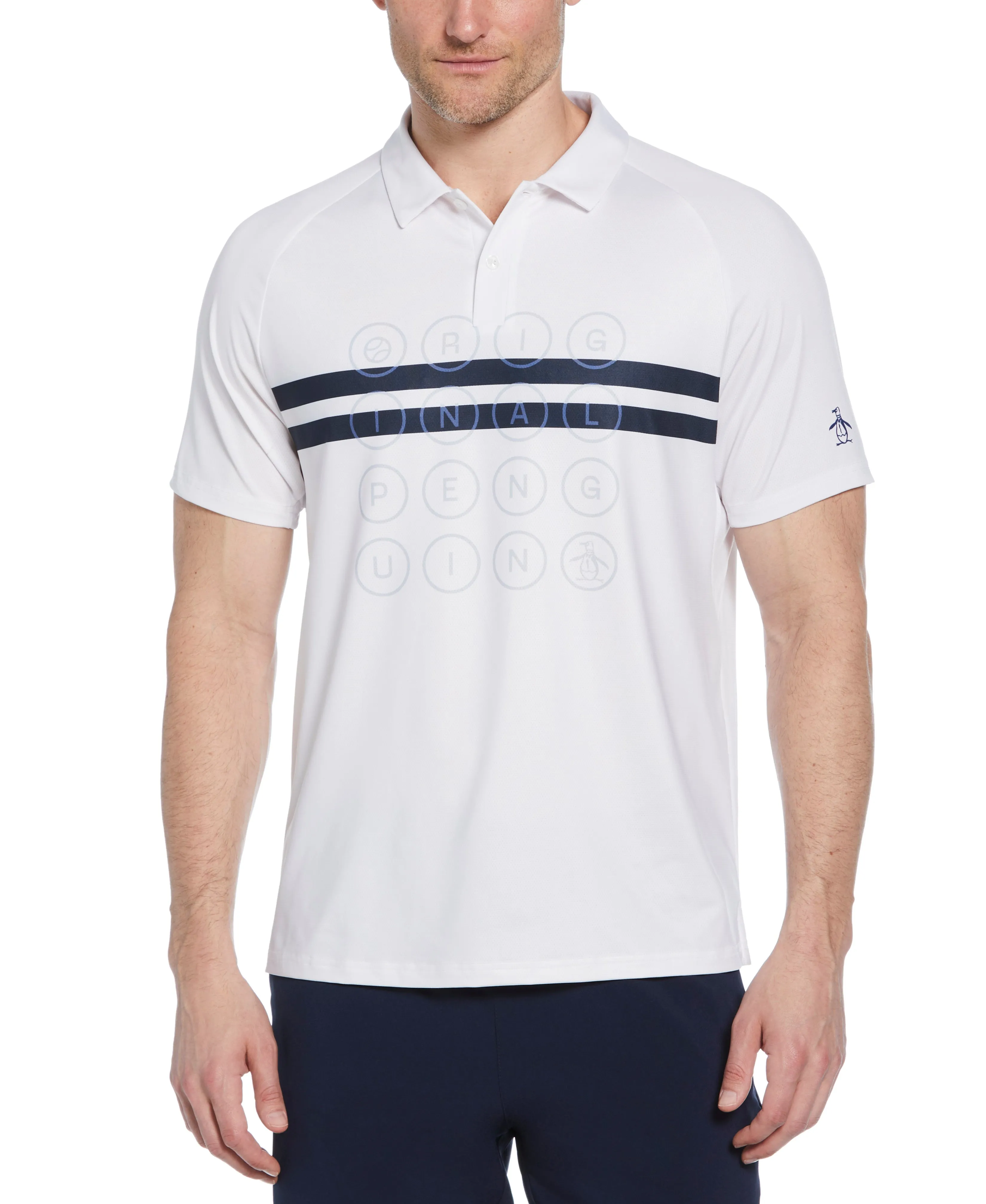 Color Block Logo Performance Polo sold by Original Penguin product image thumbnail 2