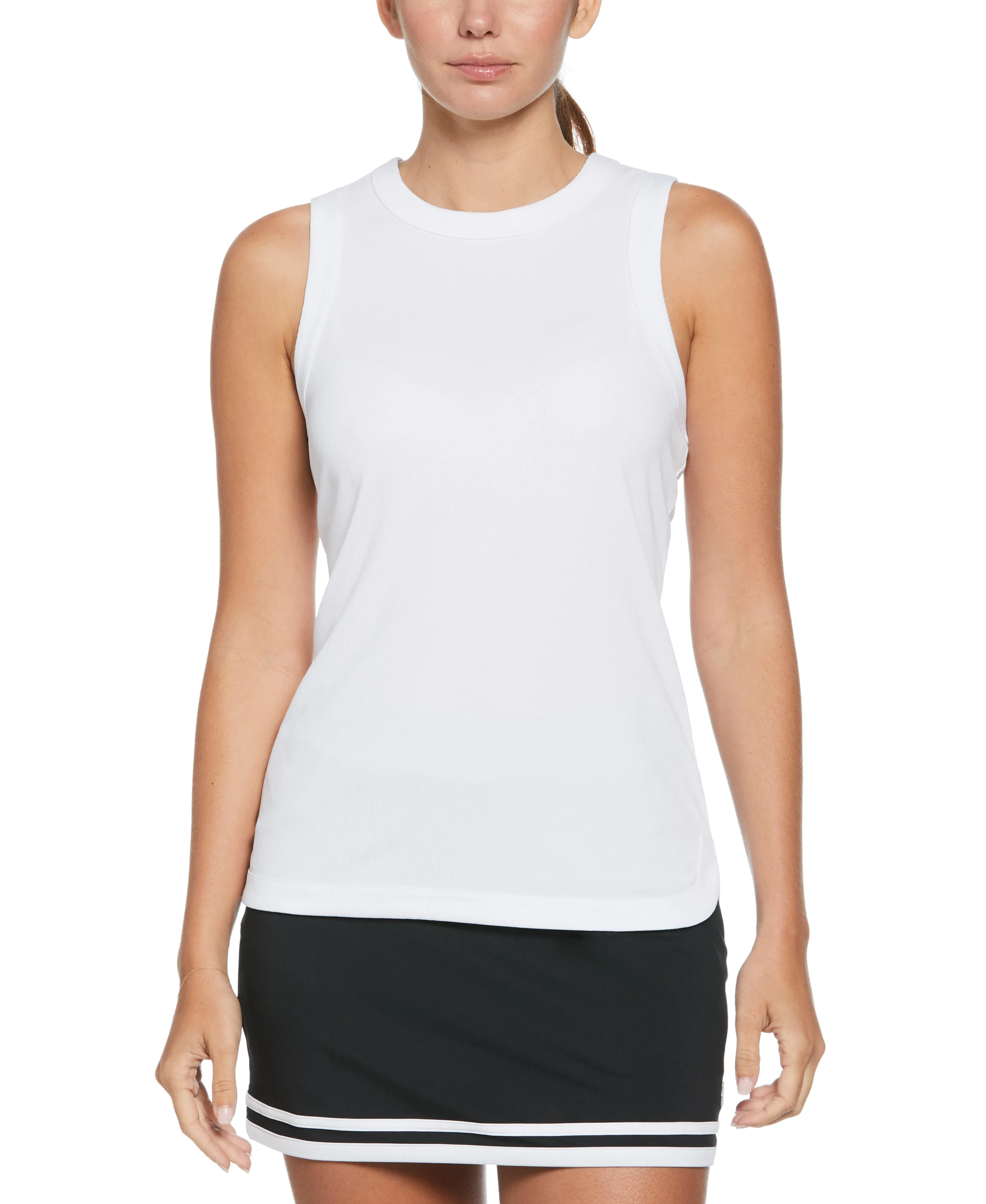 Women's Essential Ribbed Tennis Tank Top sold by Original Penguin product image thumbnail 5