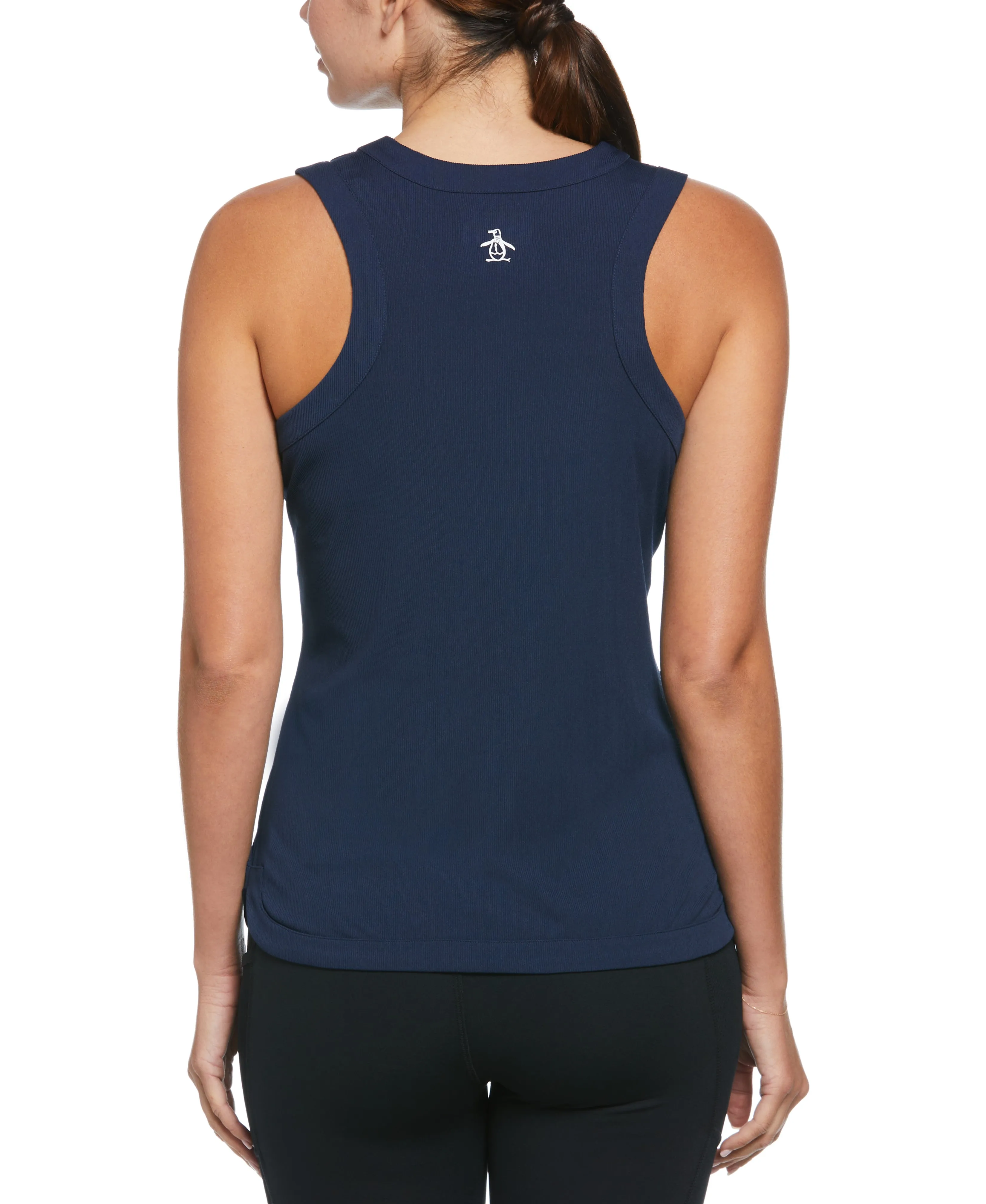Women's Essential Ribbed Tennis Tank Top sold by Original Penguin product image thumbnail 3