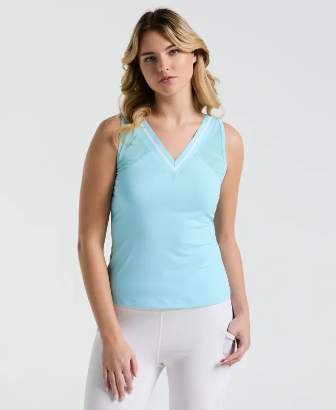 Women's Tennis Color Block Tank Top sold by Original Penguin