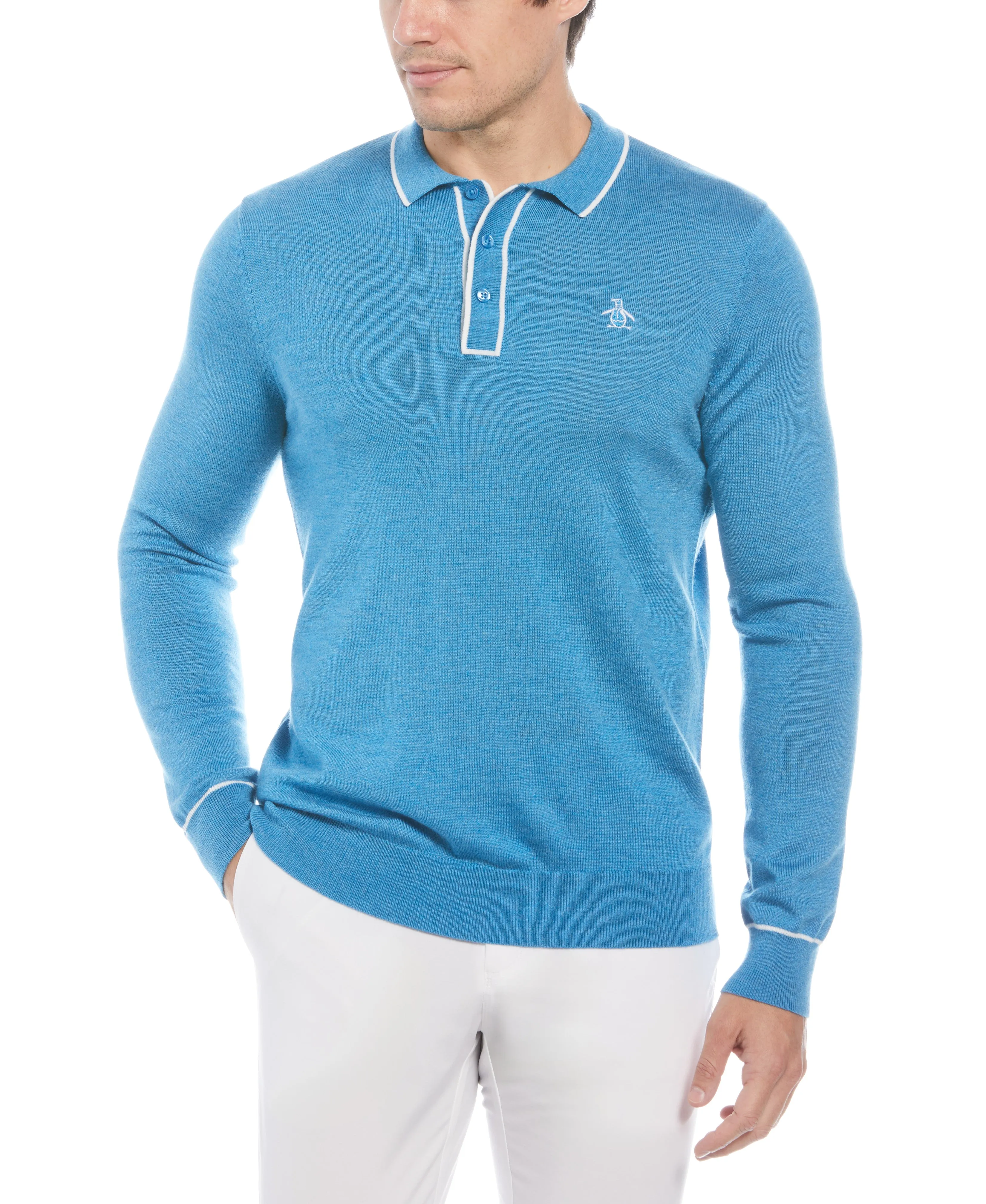 The Earl™ Merino Wool Golf Sweater sold by Original Penguin product image thumbnail 3