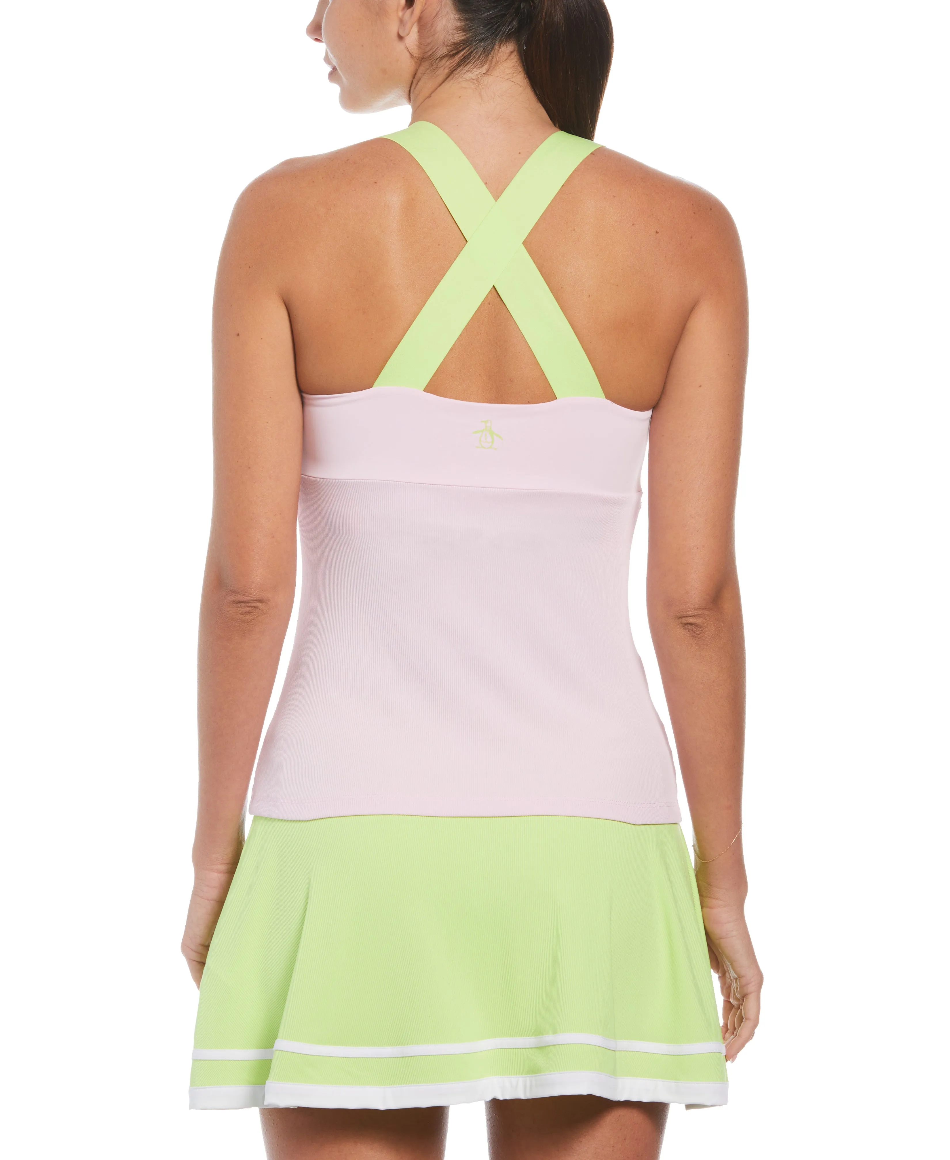 Ribbed Criss Cross Tennis Tank Top sold by Original Penguin product image thumbnail 2