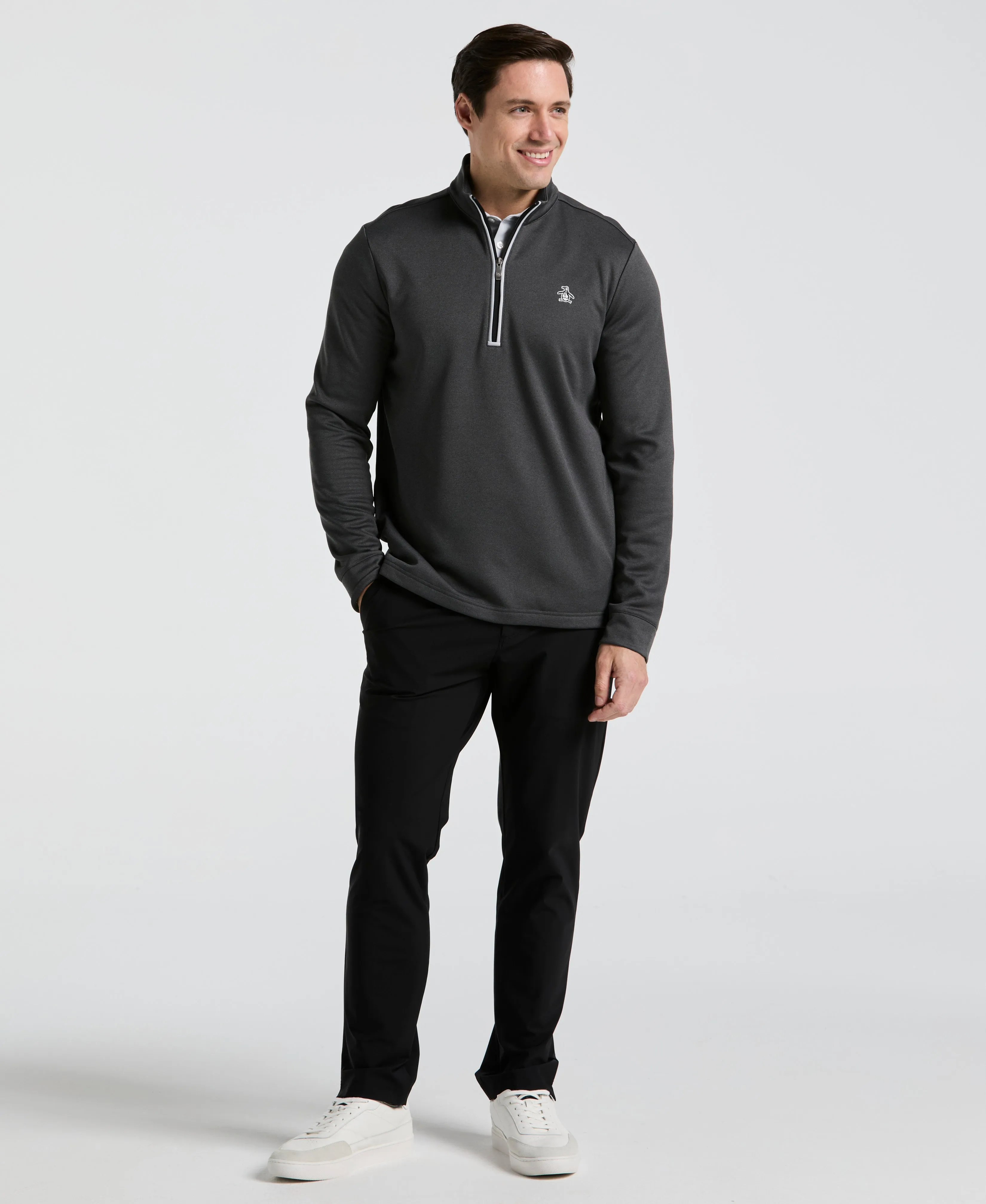 Quarter Zip Fleece Golf Pull-Over sold by Original Penguin product image thumbnail 2