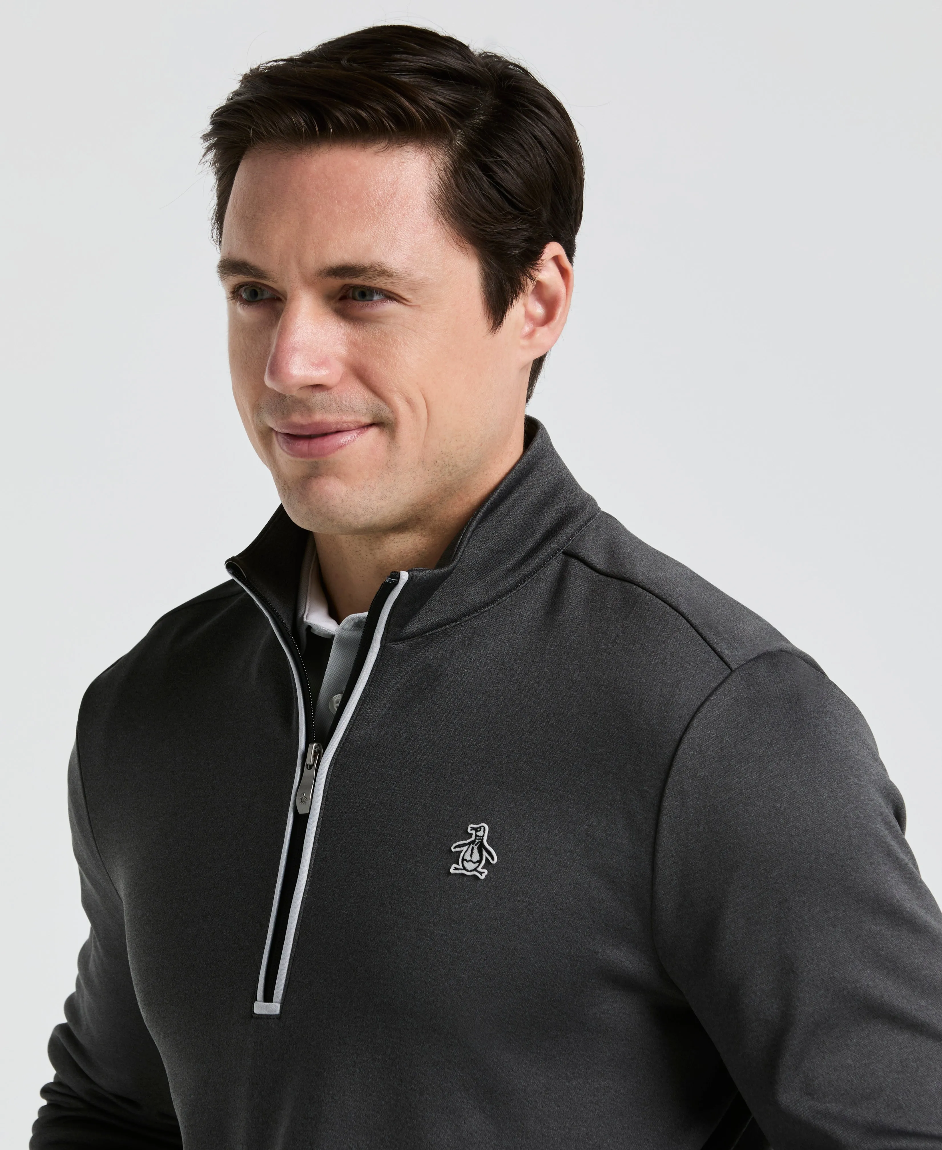 Quarter Zip Fleece Golf Pull-Over sold by Original Penguin