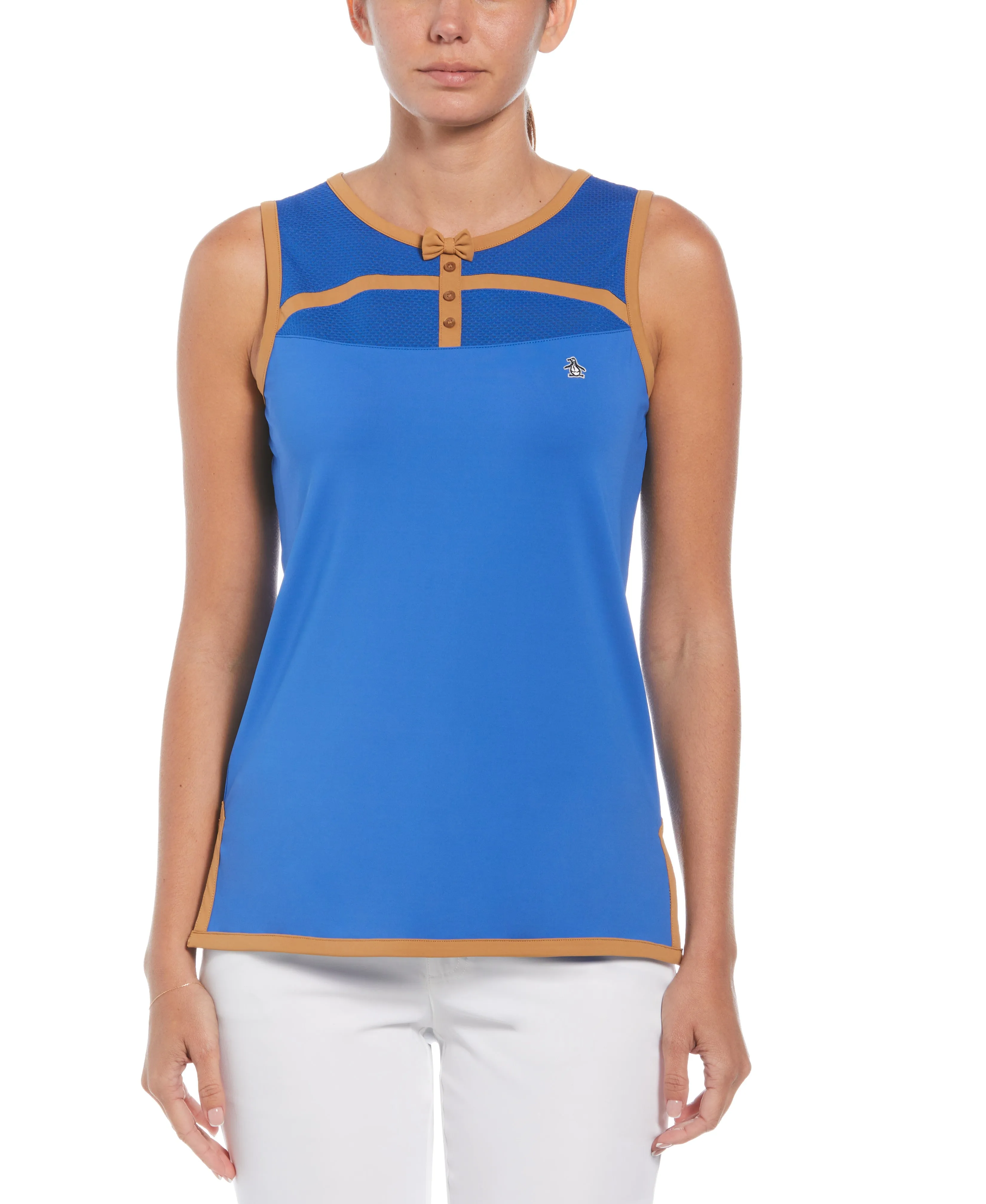 Women's Contrast Bow Golf Tank sold by Original Penguin product image thumbnail 5
