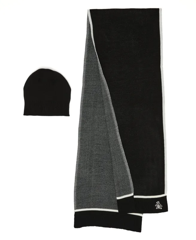 Earl's Golf Beanie And Scarf Set sold by Original Penguin
