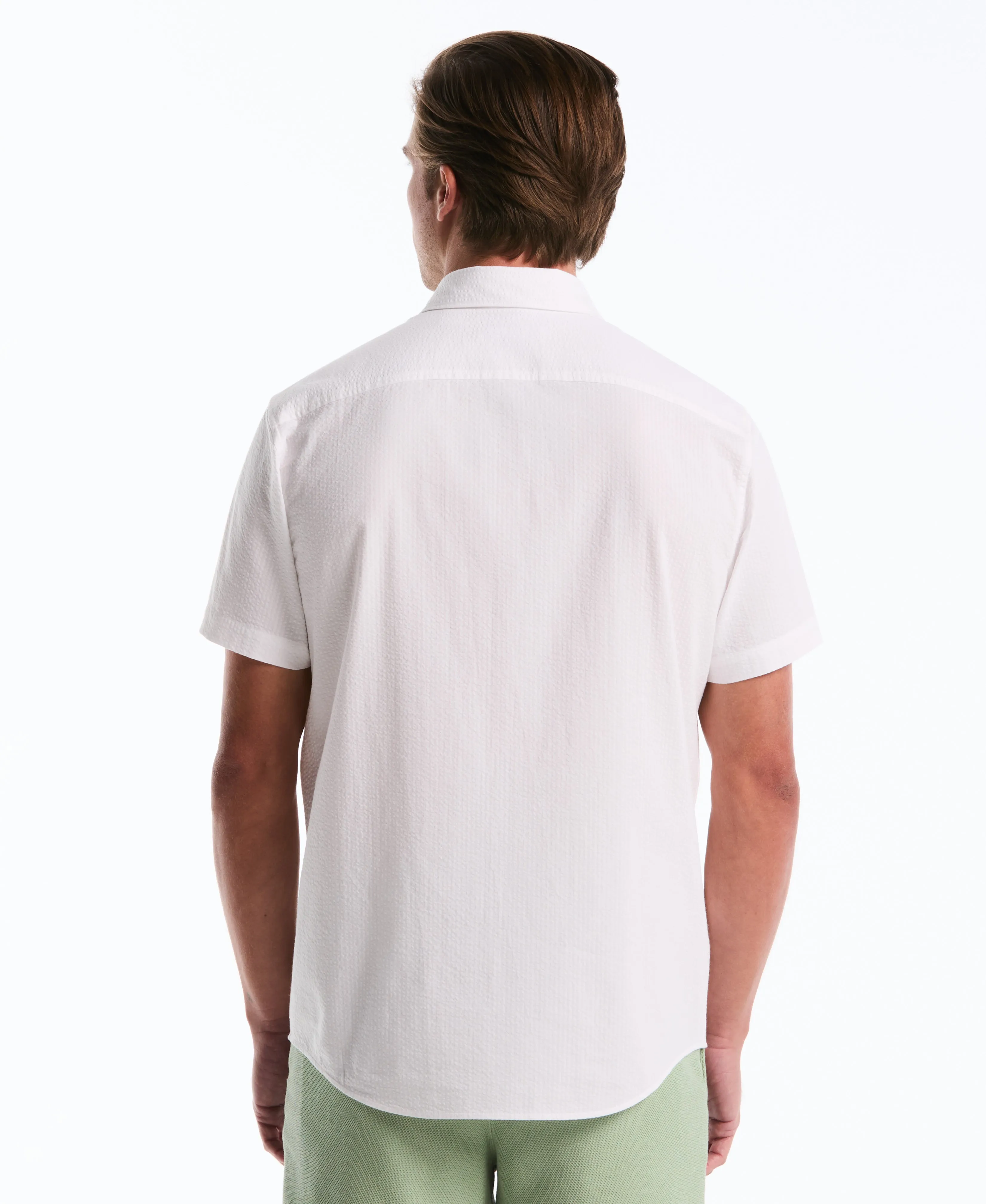 Seersucker Short Sleeve Shirt sold by Original Penguin product image thumbnail 4