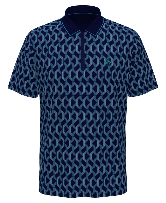 Heritage Color Block Golf Polo sold by Original Penguin
