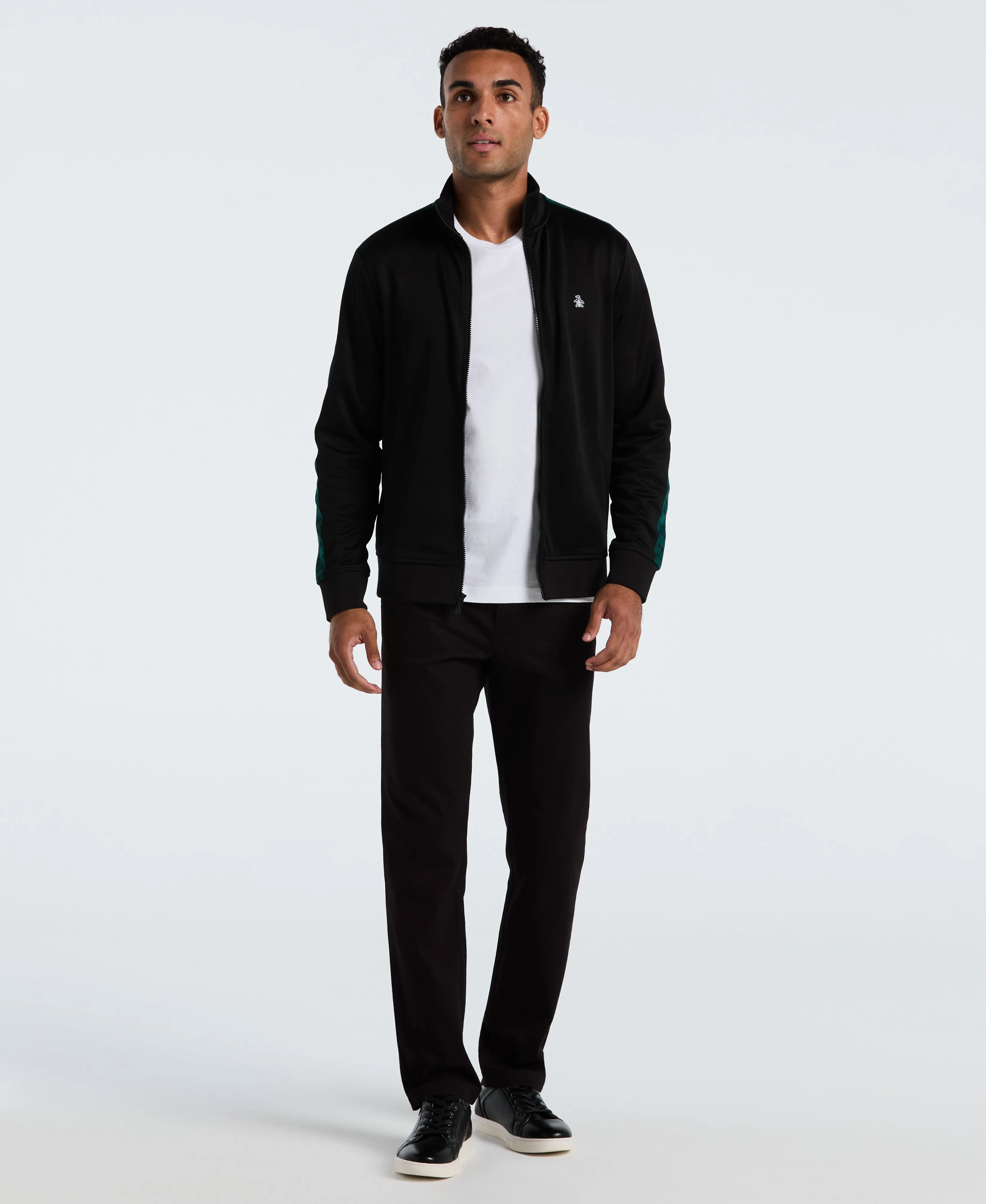 Double Knit Novelty Tape Track Jacket sold by Original Penguin product image thumbnail 4