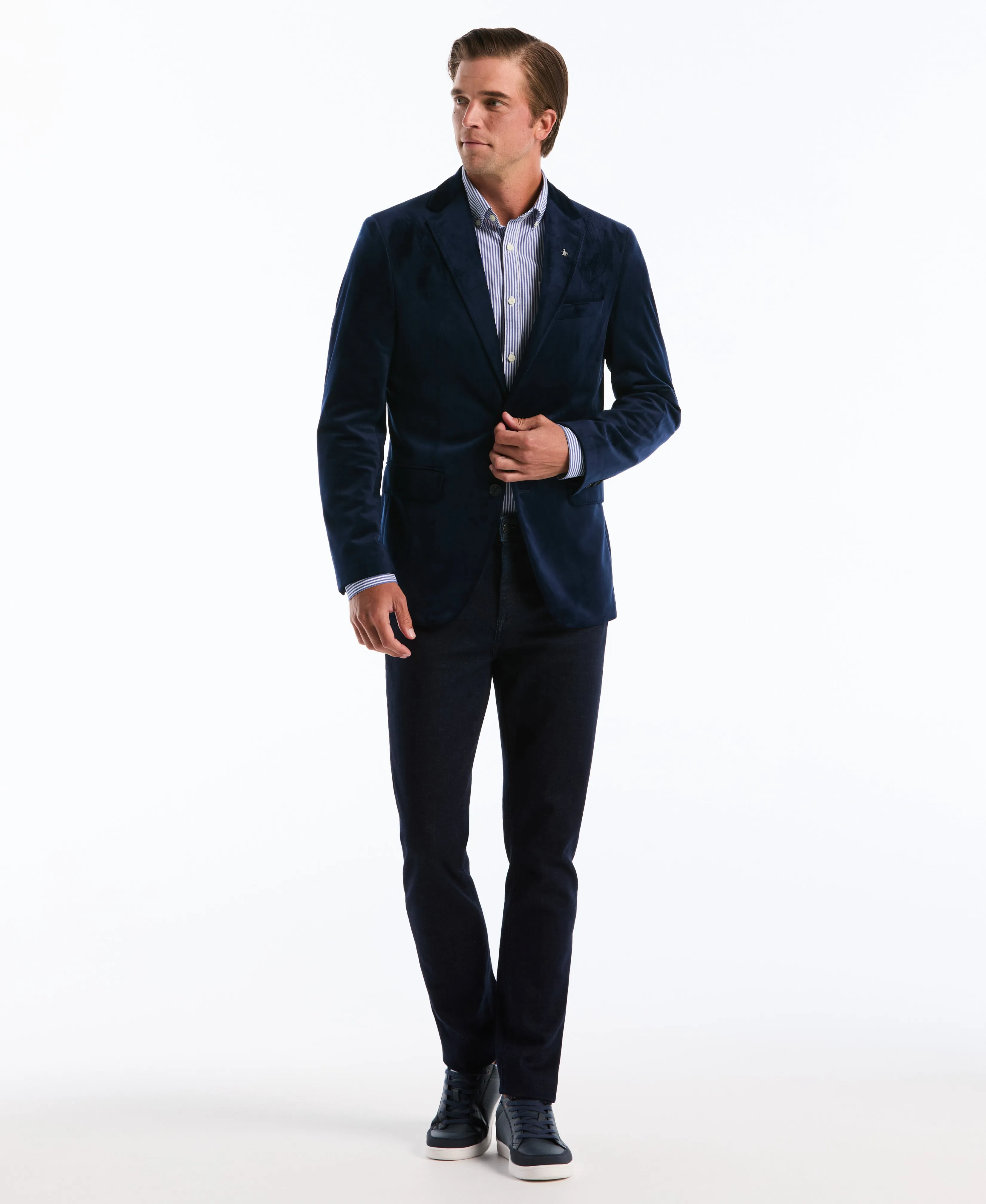 Velvet Slim Fit Suit Separate Jacket sold by Original Penguin product image thumbnail 4