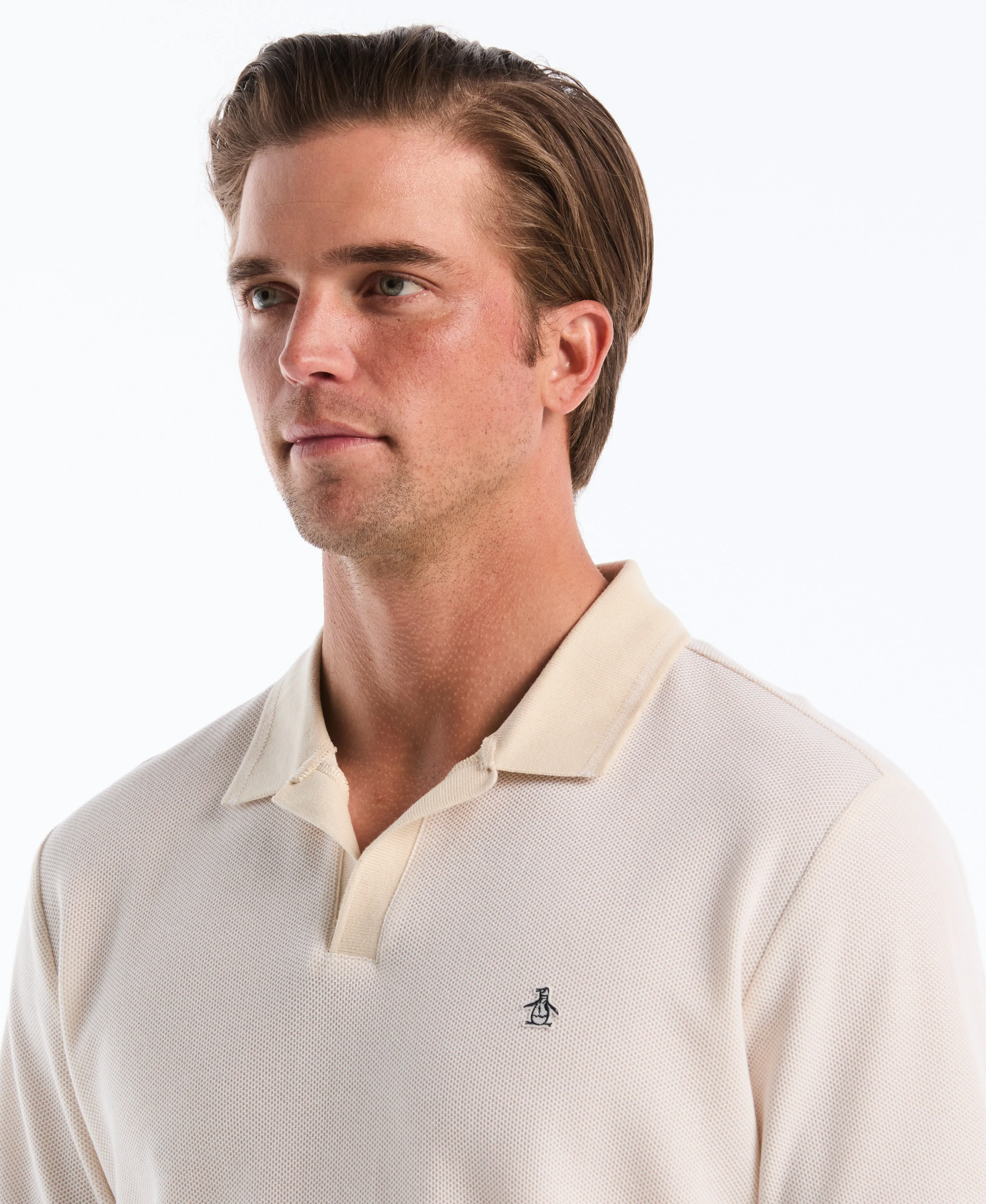 Honeycomb Johnny Collar Polo sold by Original Penguin product image thumbnail 3