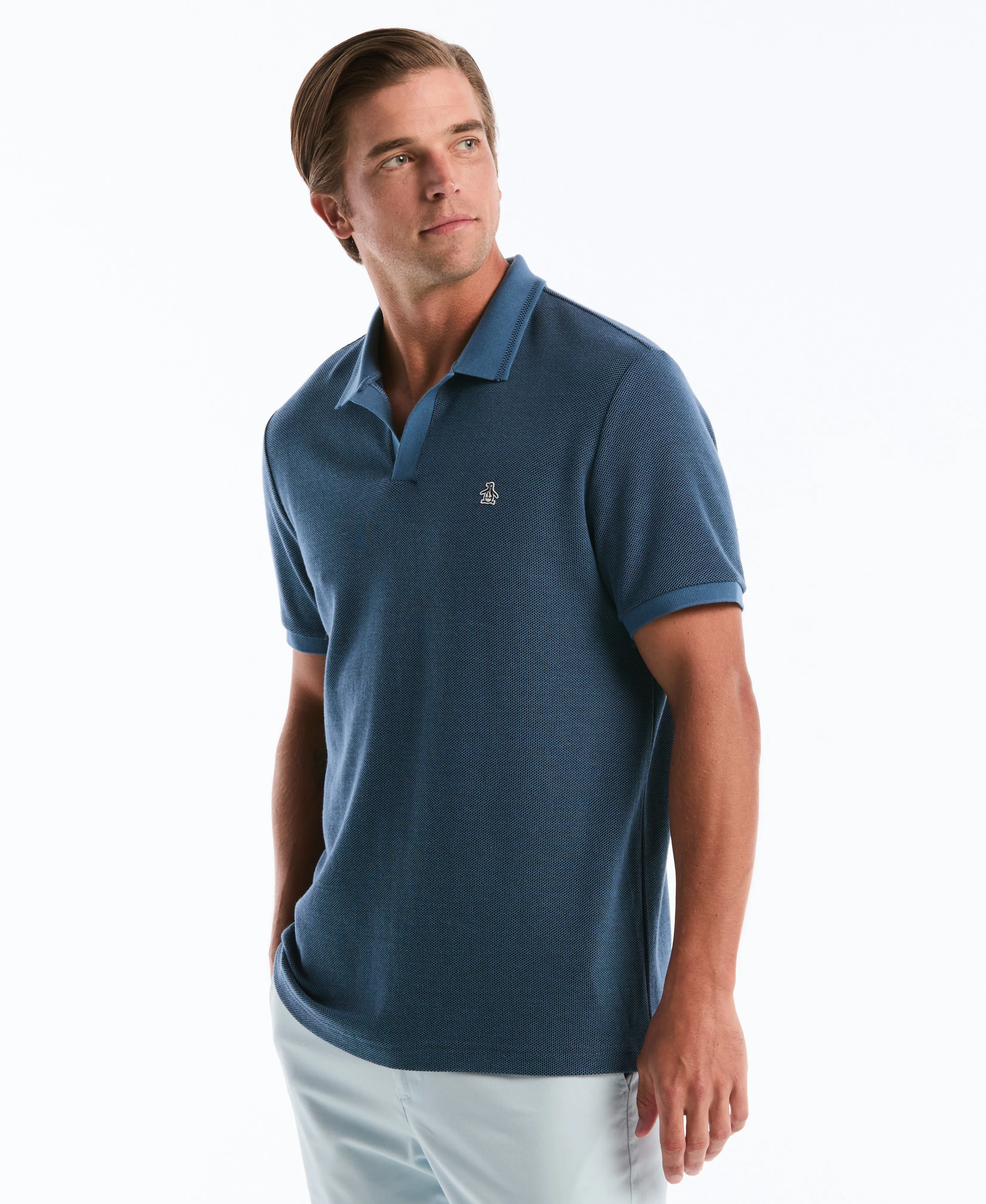 Honeycomb Johnny Collar Polo sold by Original Penguin product image thumbnail 5