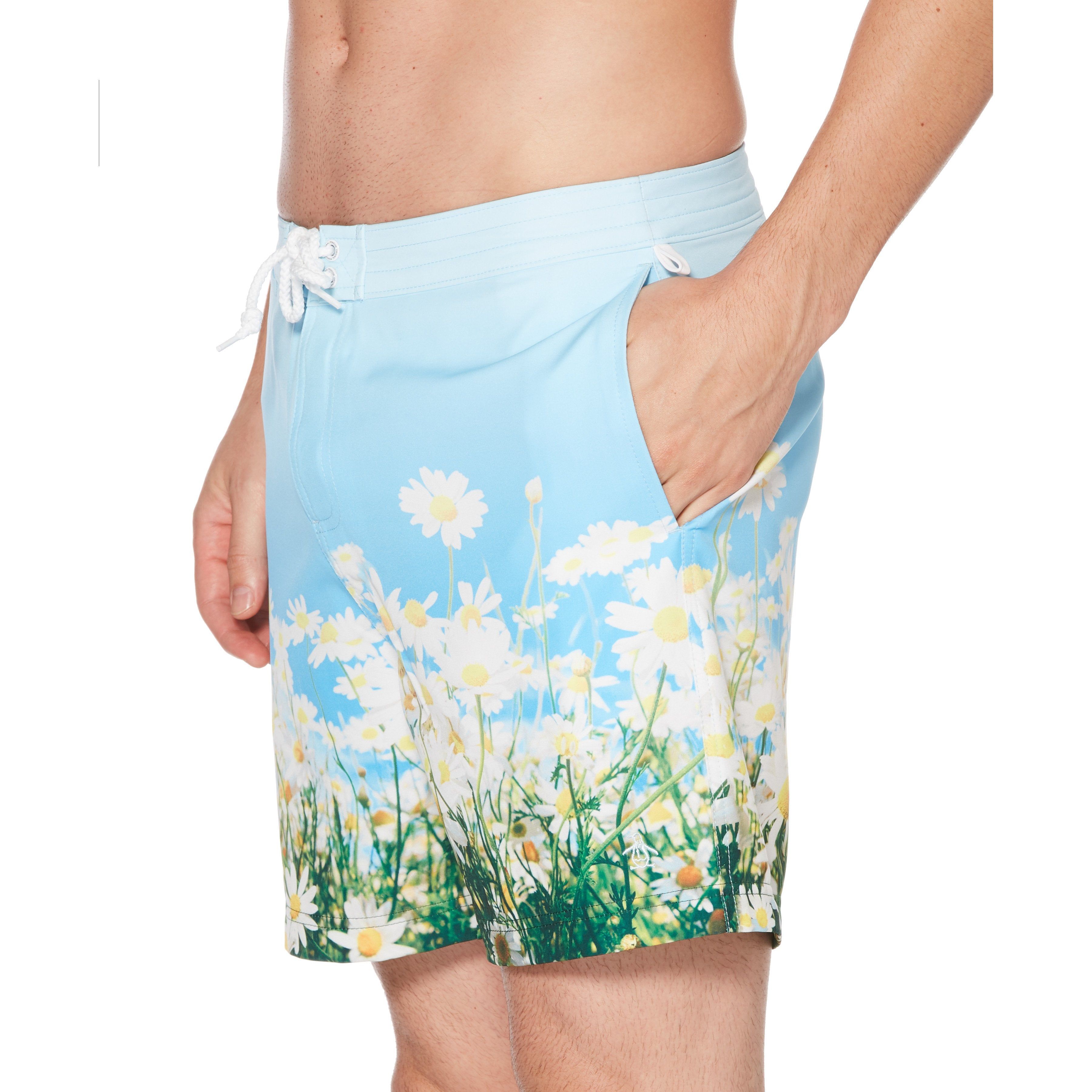 Daisy Photographic Swim Trunk sold by Original Penguin product image thumbnail 3