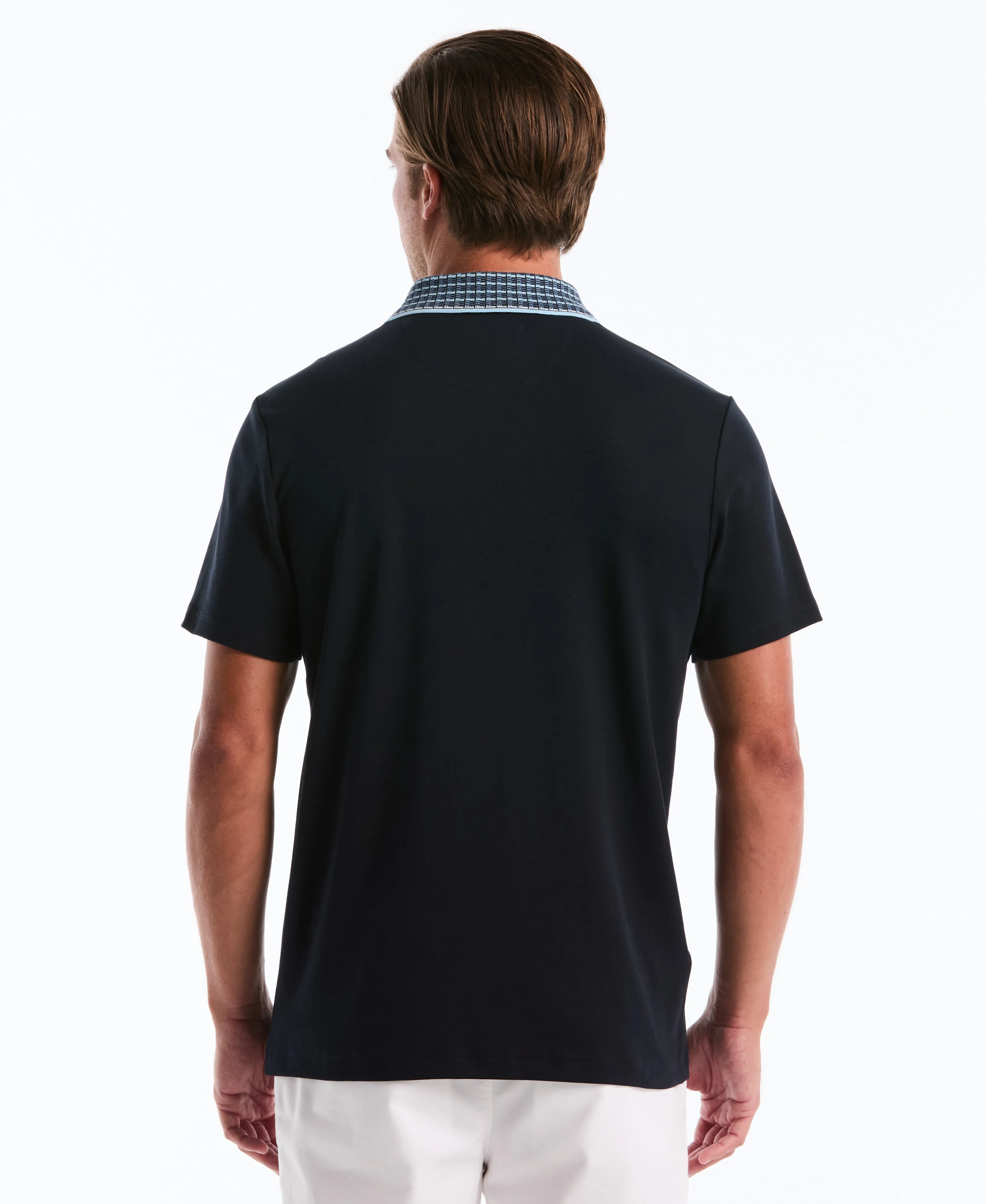 Cotton Interlock Novelty Stripe Polo sold by Original Penguin product image thumbnail 2