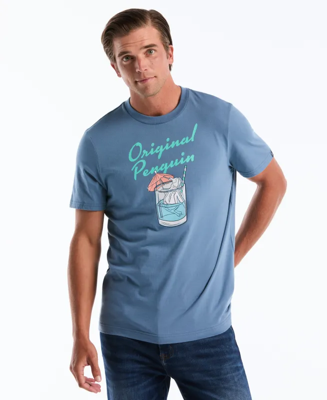 Cocktail Pete Graphic Tee made by Original Penguin